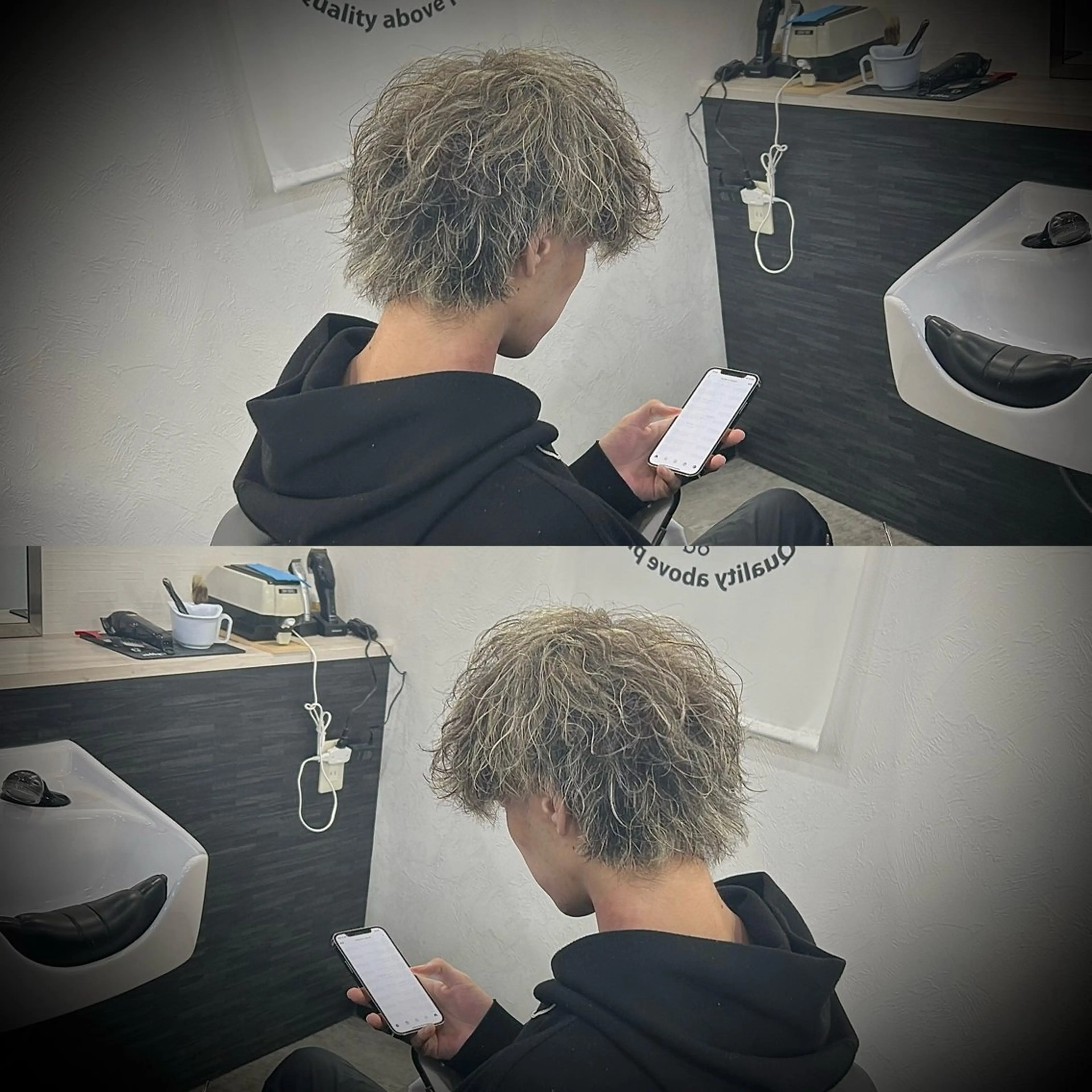 【カット+特殊パーマ＋ヘアセット】の写真