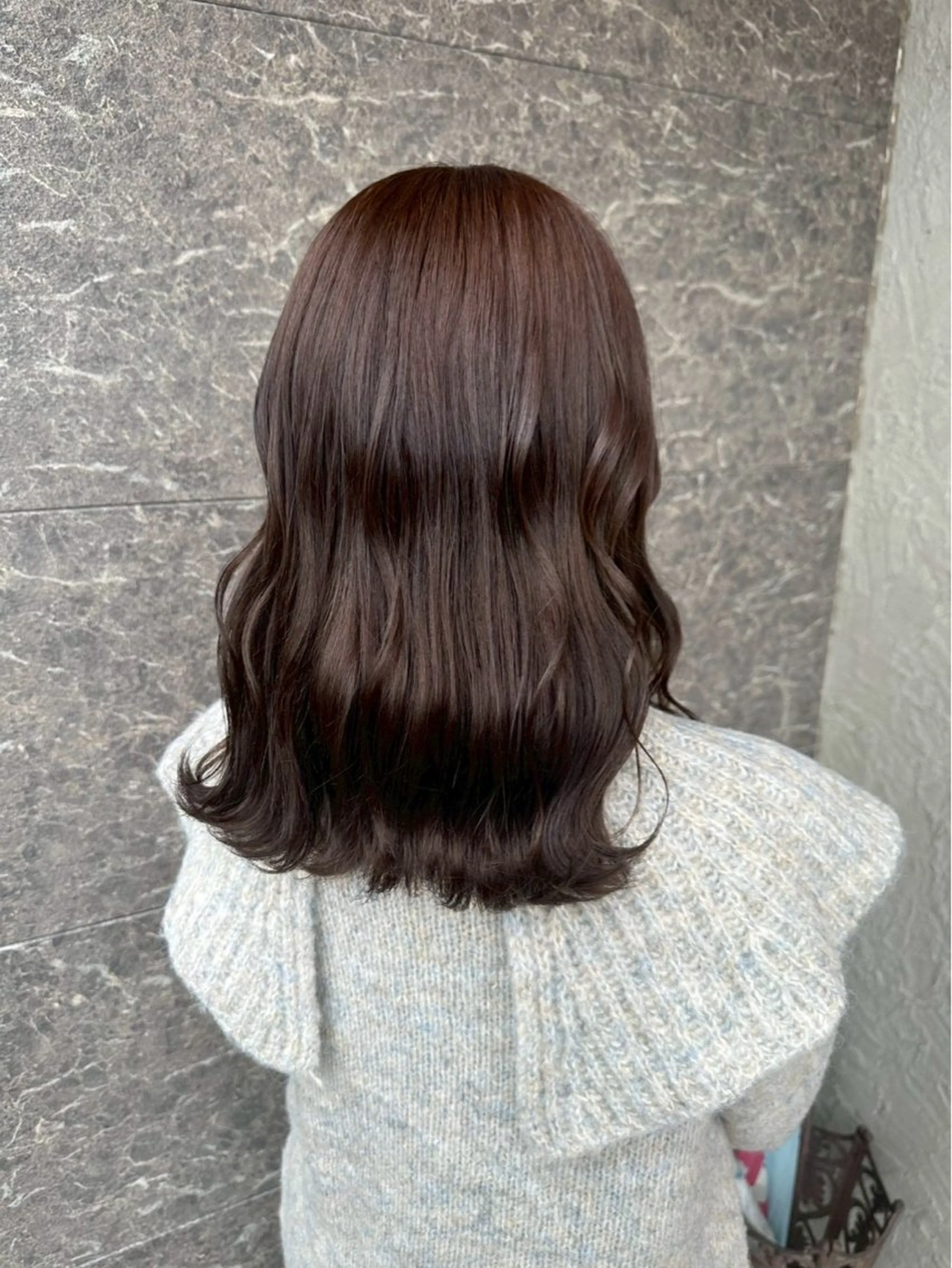 セミロング カット ヘアカラー トリートメント 🫧鈴木 遥夏🫧のヘアスタイル