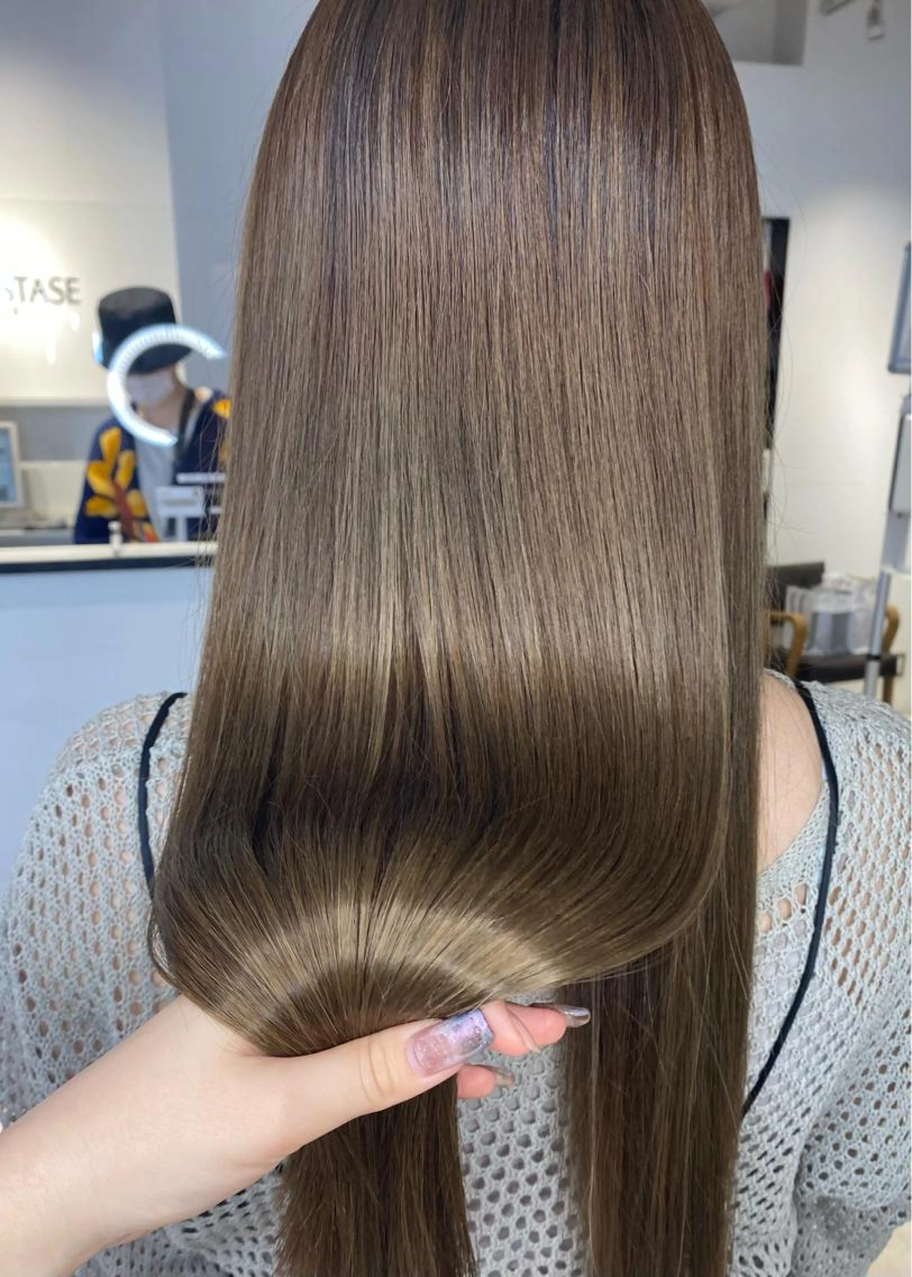 髪に優しい【酸性ストレート】どんな癖毛もサラサラ艶々に(今だけクーポン❗️)ブリーチ毛◎の写真