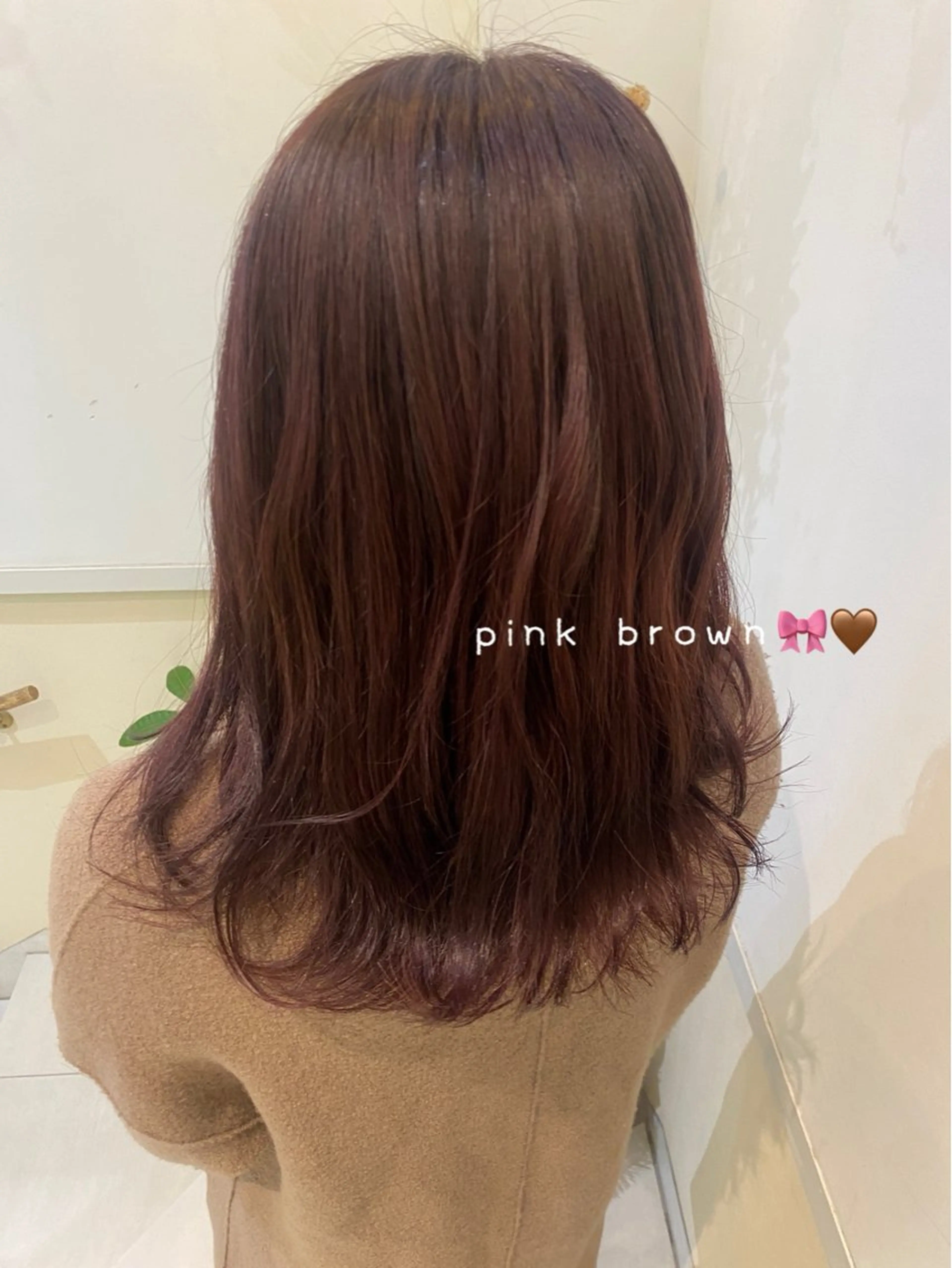 カラー 透明感カラー🧁🩰 🫧仲松良菜🎀のヘアスタイル