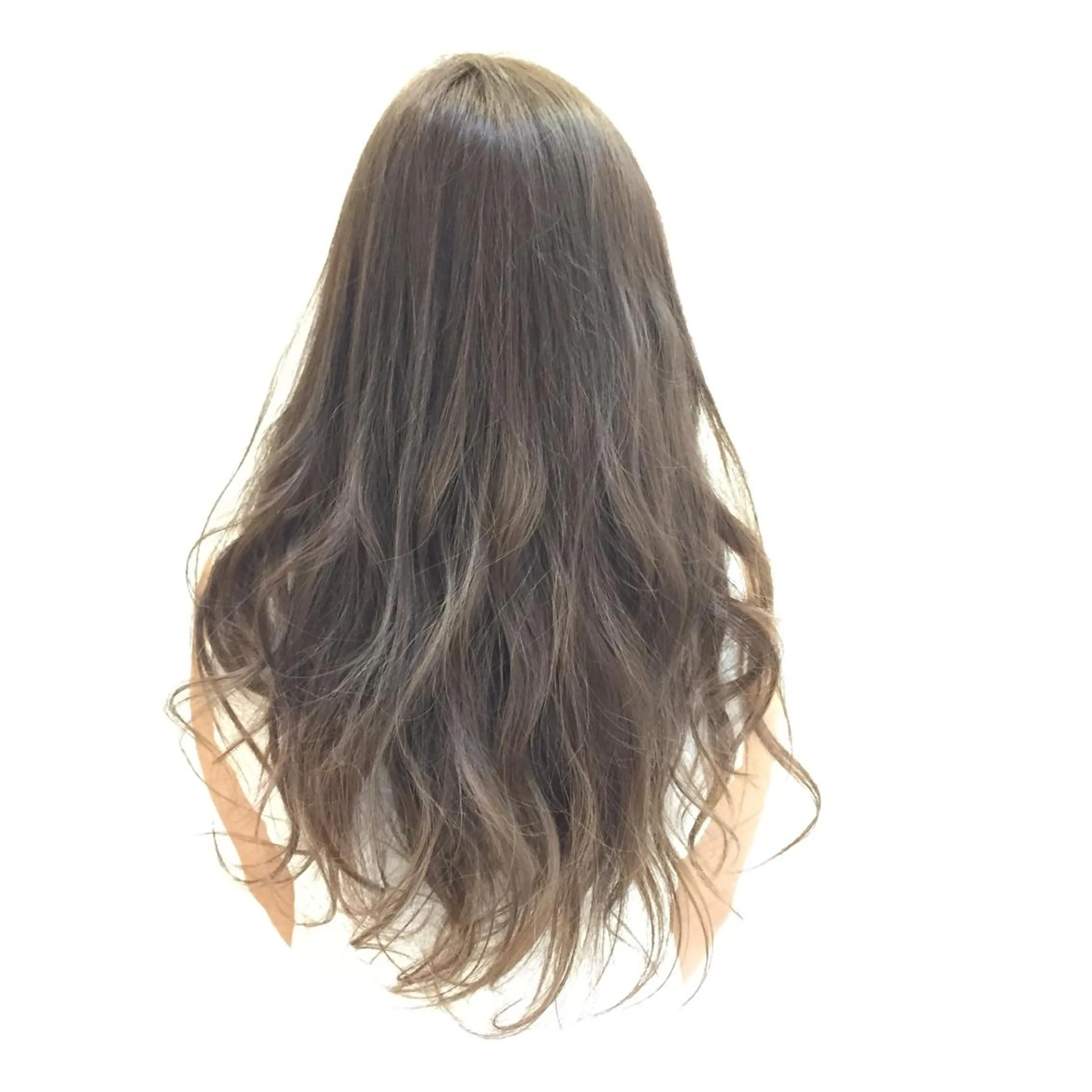 ロング カラー ベージュカラー ハイトーン×髪質改善 KENTAのヘアスタイル