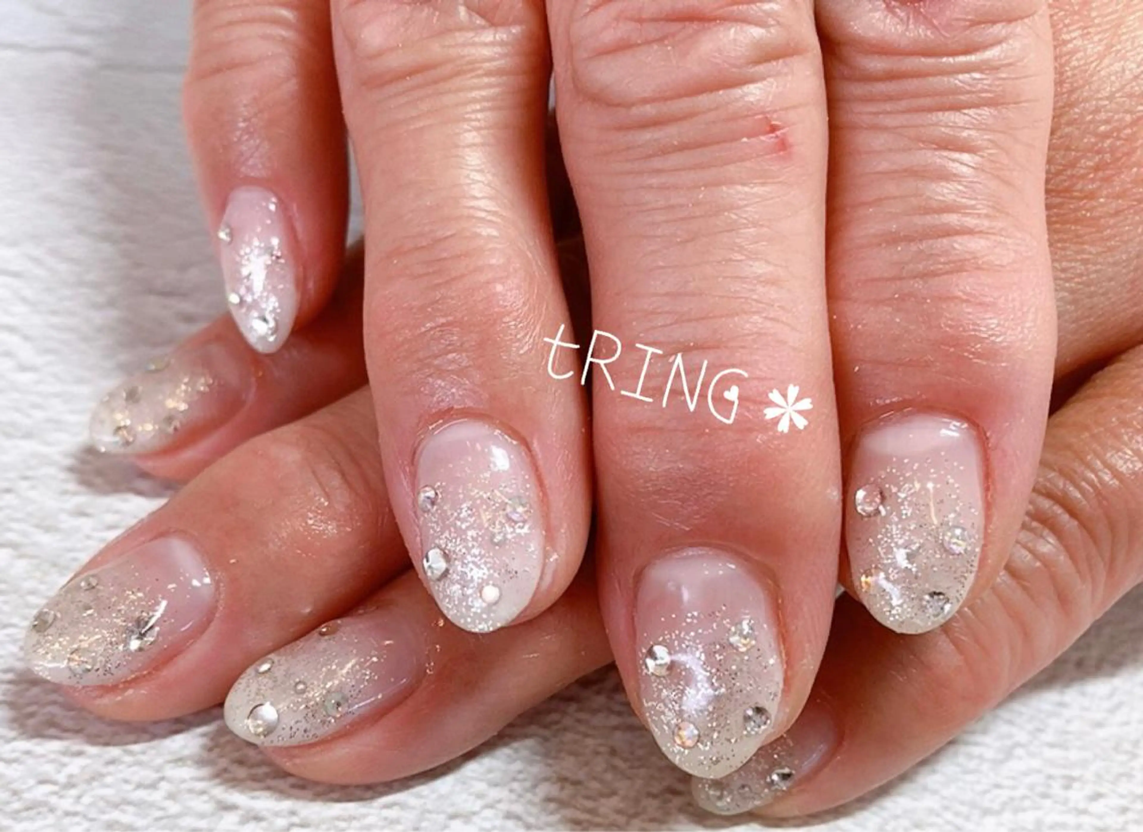 ネイル ハンドネイル tRING＊ しいの木台のネイルデザイン