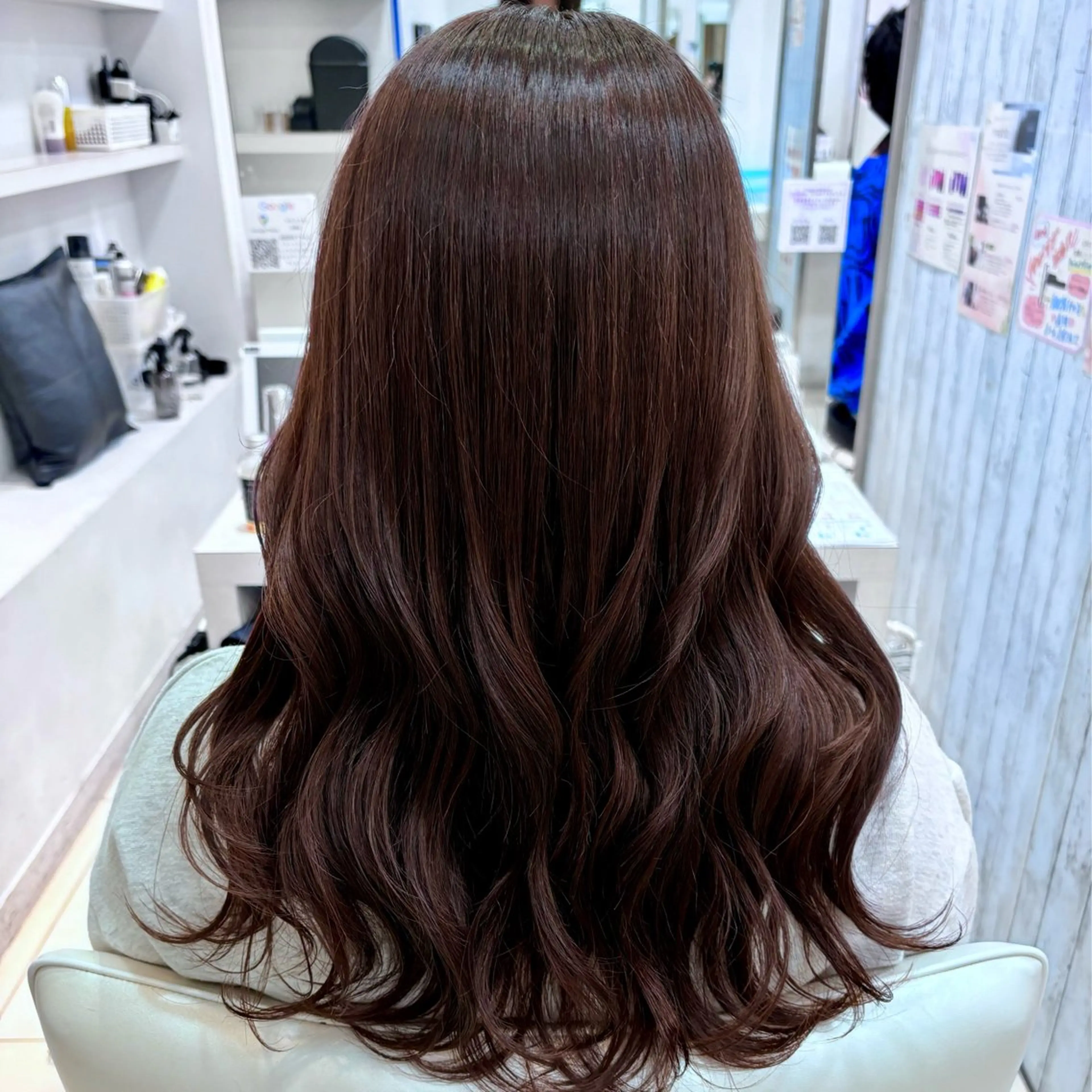 ロング パーマ 【髪質改善】 美髪/久岡徹也のヘアスタイル