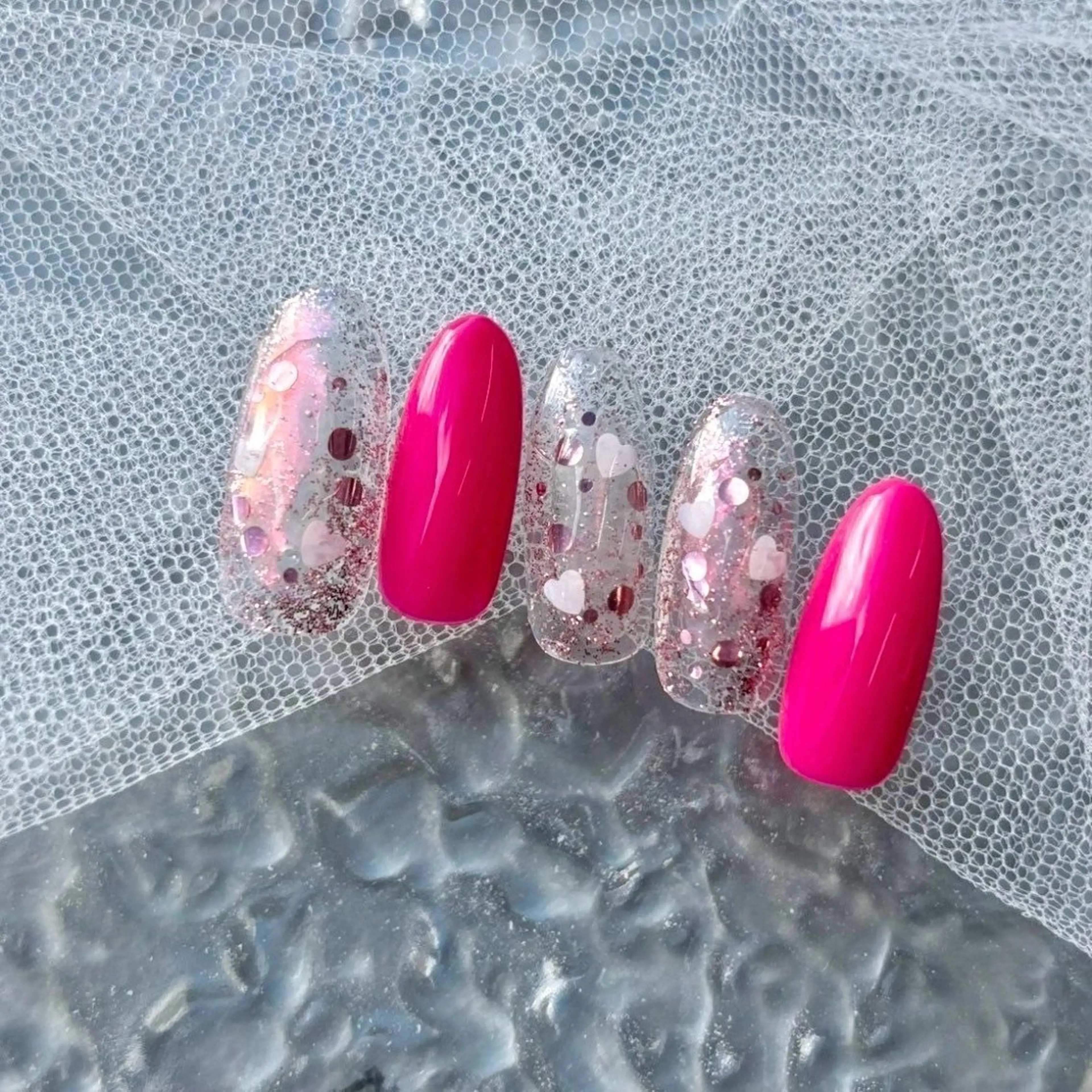 ネイル ⭐︎休業中の練習⭐︎ JNA認定講師髙橋のネイルデザイン