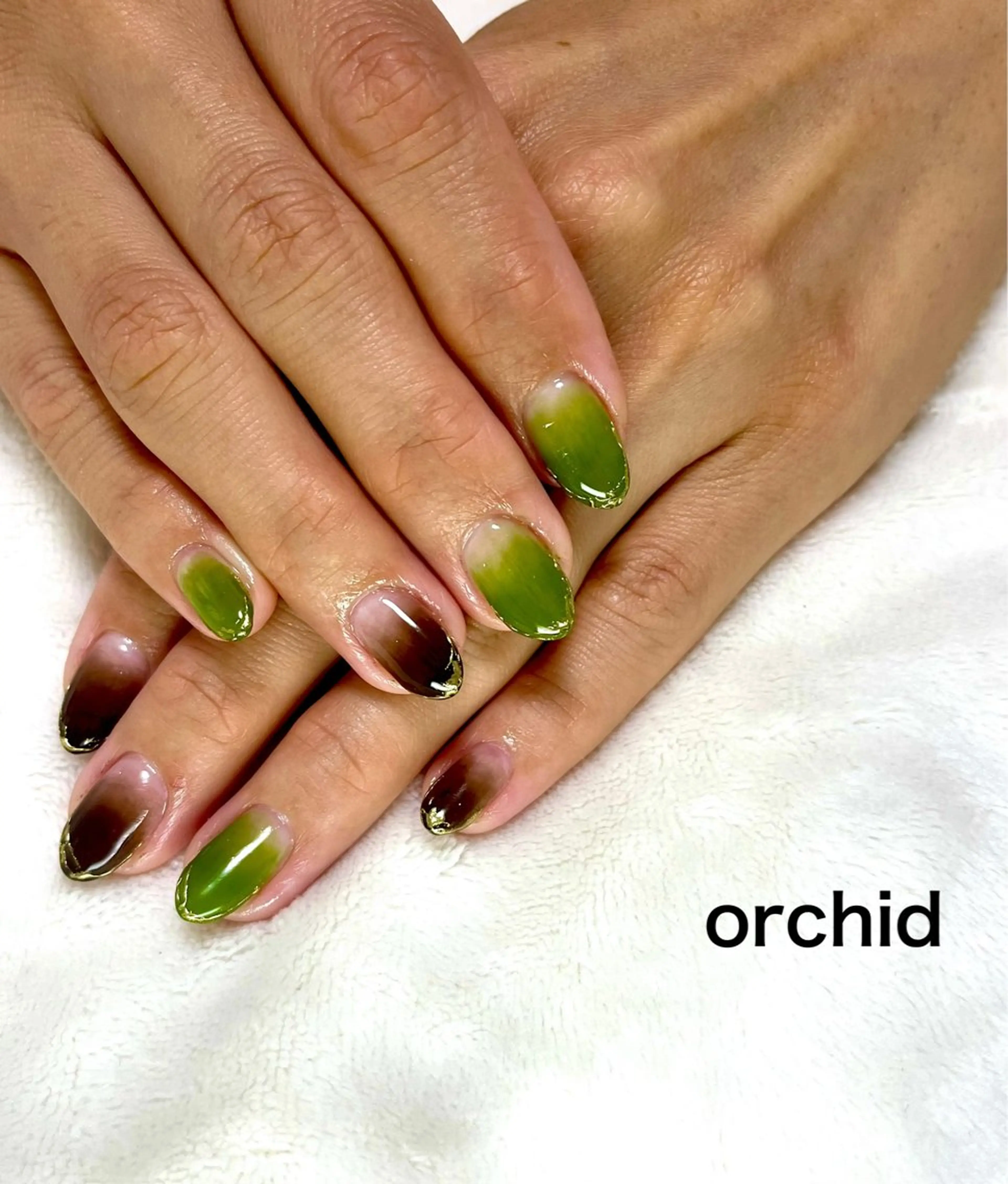 ネイル orchid ♡オーキッドのネイルデザイン