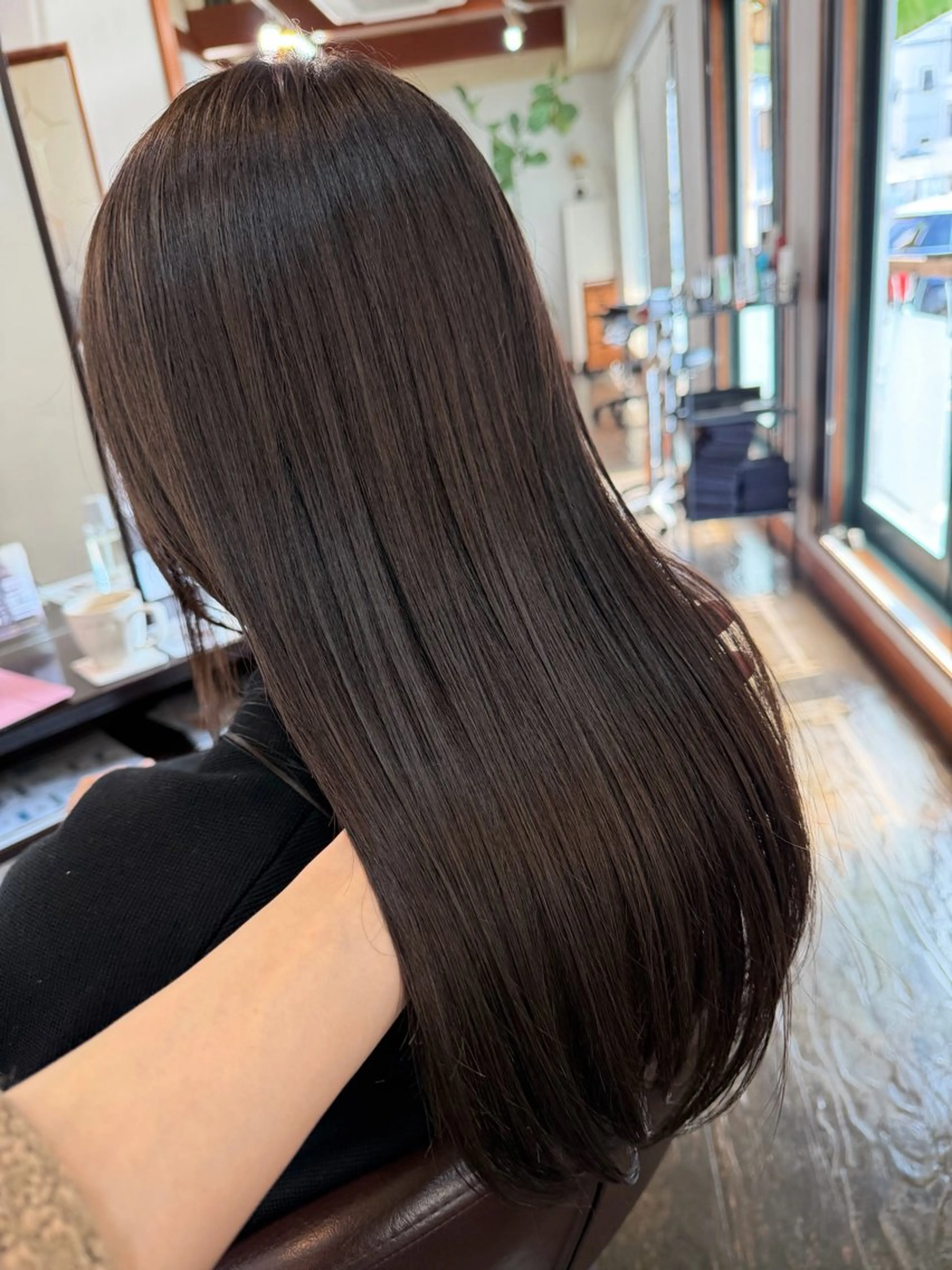 カラー グレージュ 髪質改善 坂本 瑞季 🤍 髪質改善のヘアスタイル