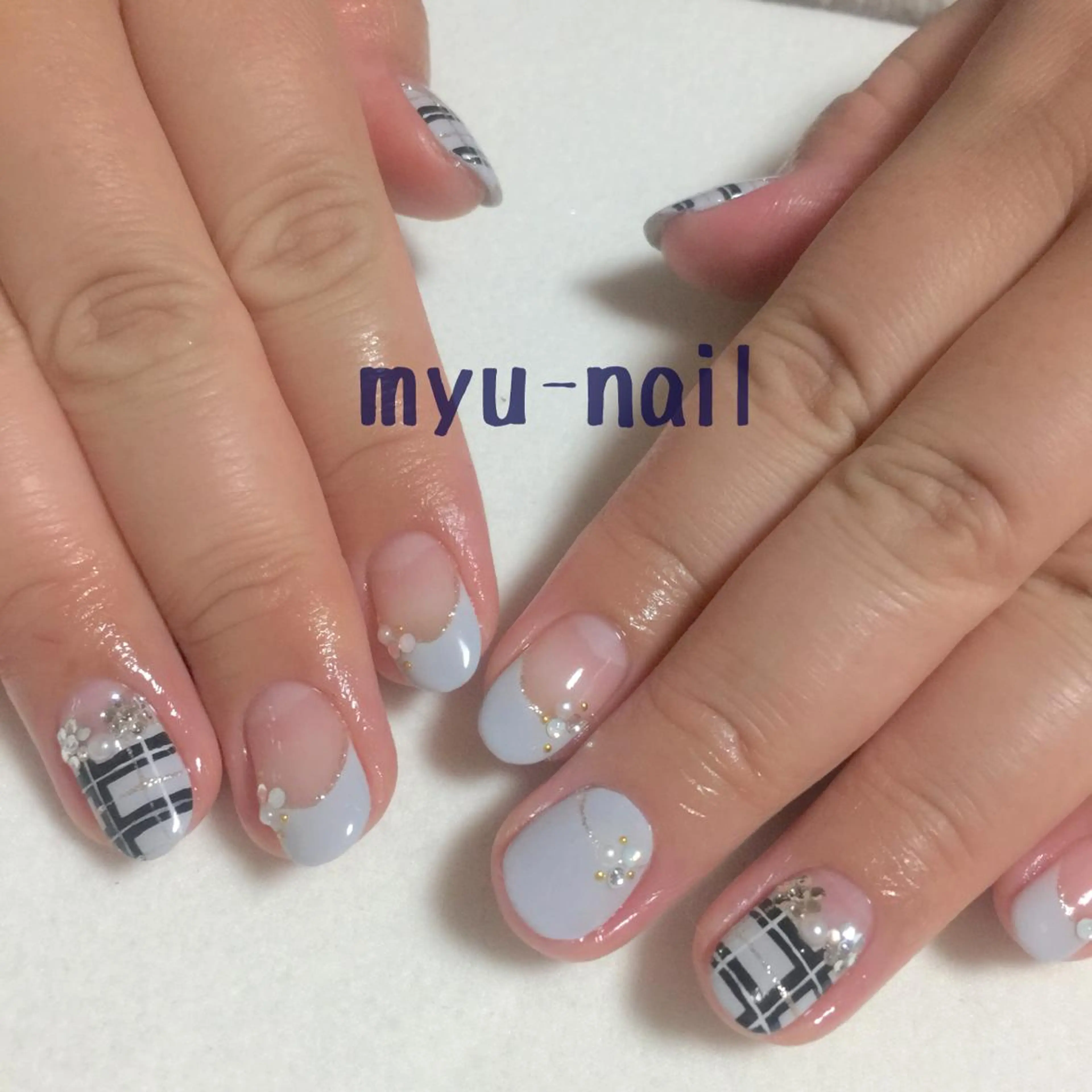 ネイル ハンドネイル ホームサロン myu-nailのネイルデザイン