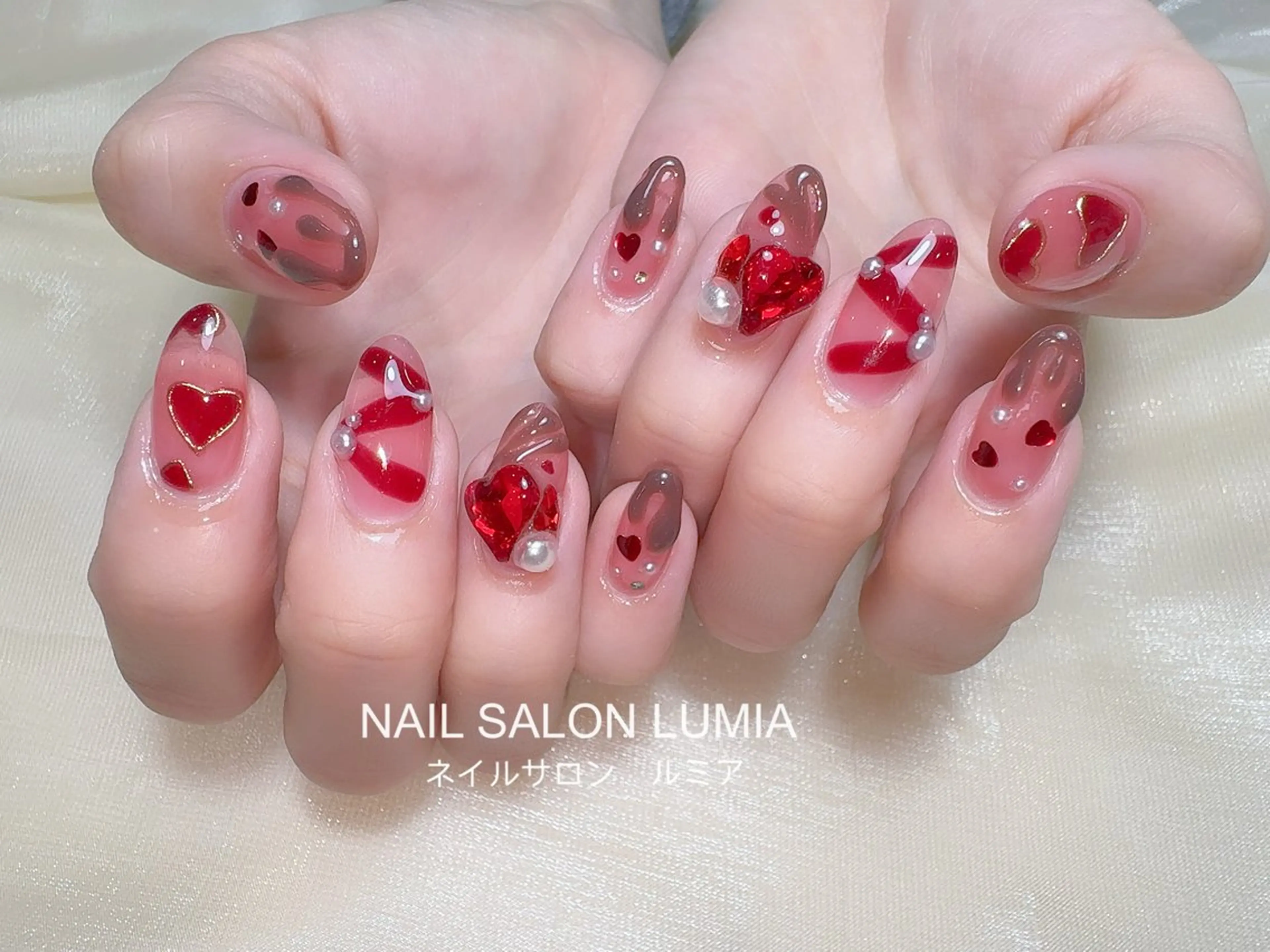 ネイル ハンドネイル ネイルサロン ルミア Lumia 店長のネイルデザイン