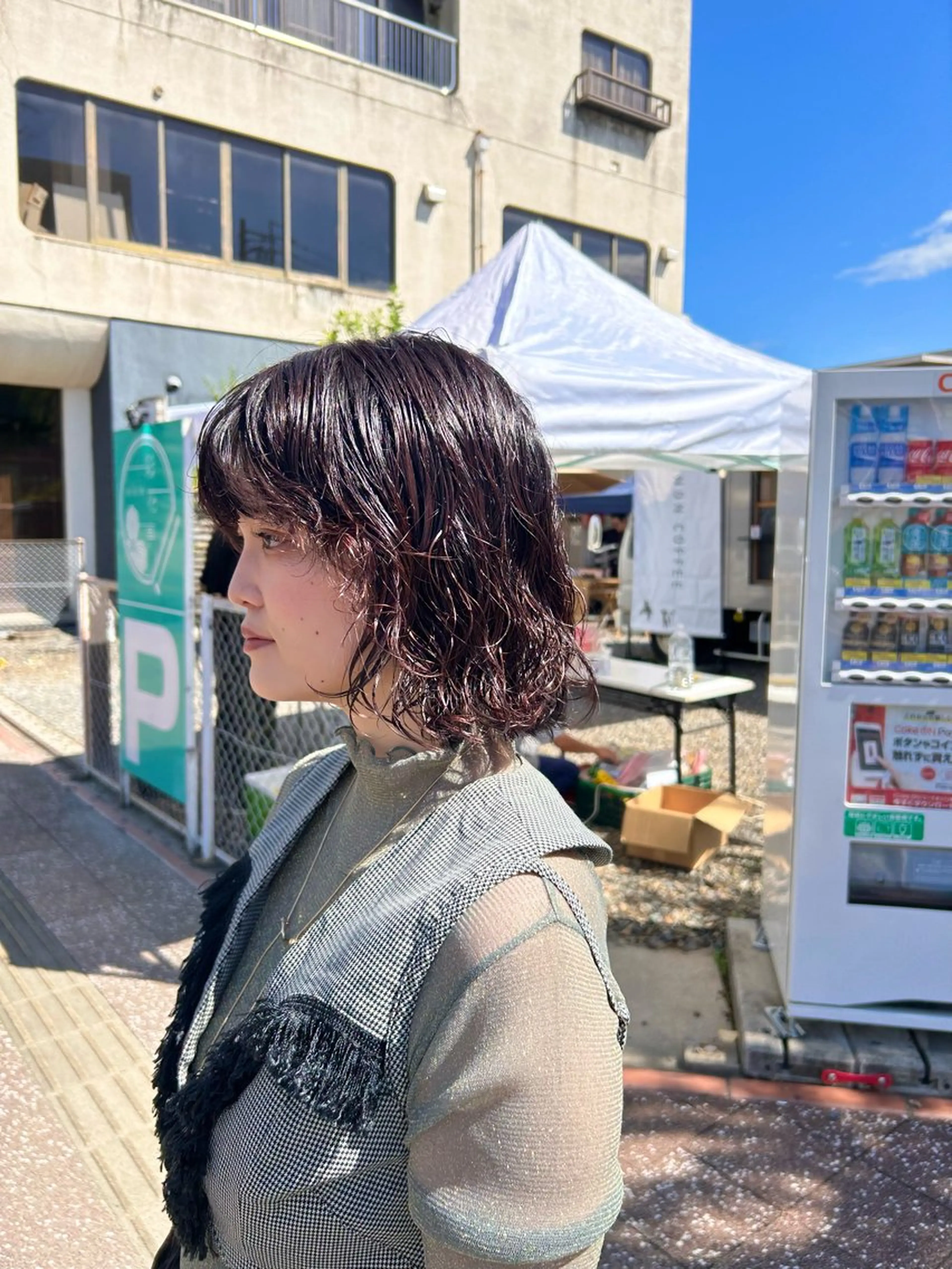 カラー 藤原 あかりのヘアスタイル