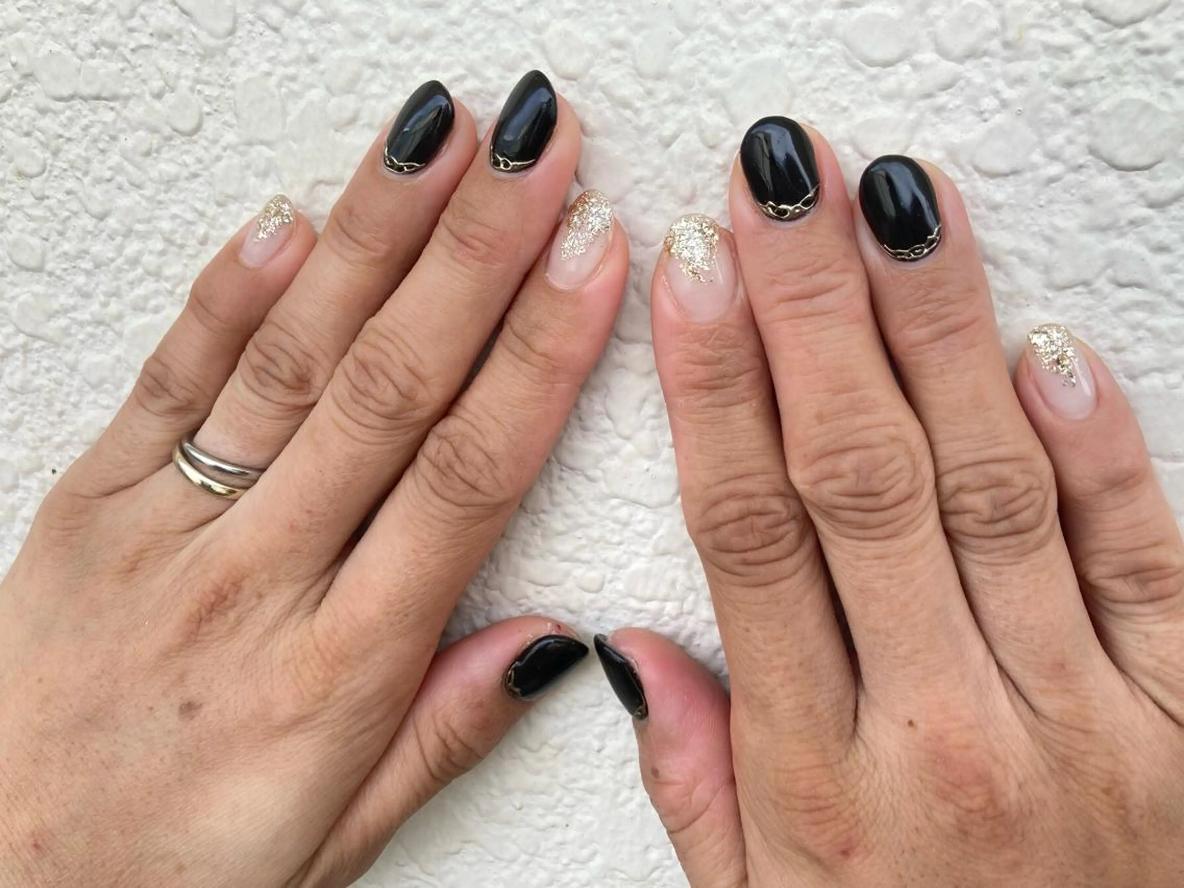 ショート ネイル ハンドネイル ✴︎ Delightのネイルデザイン