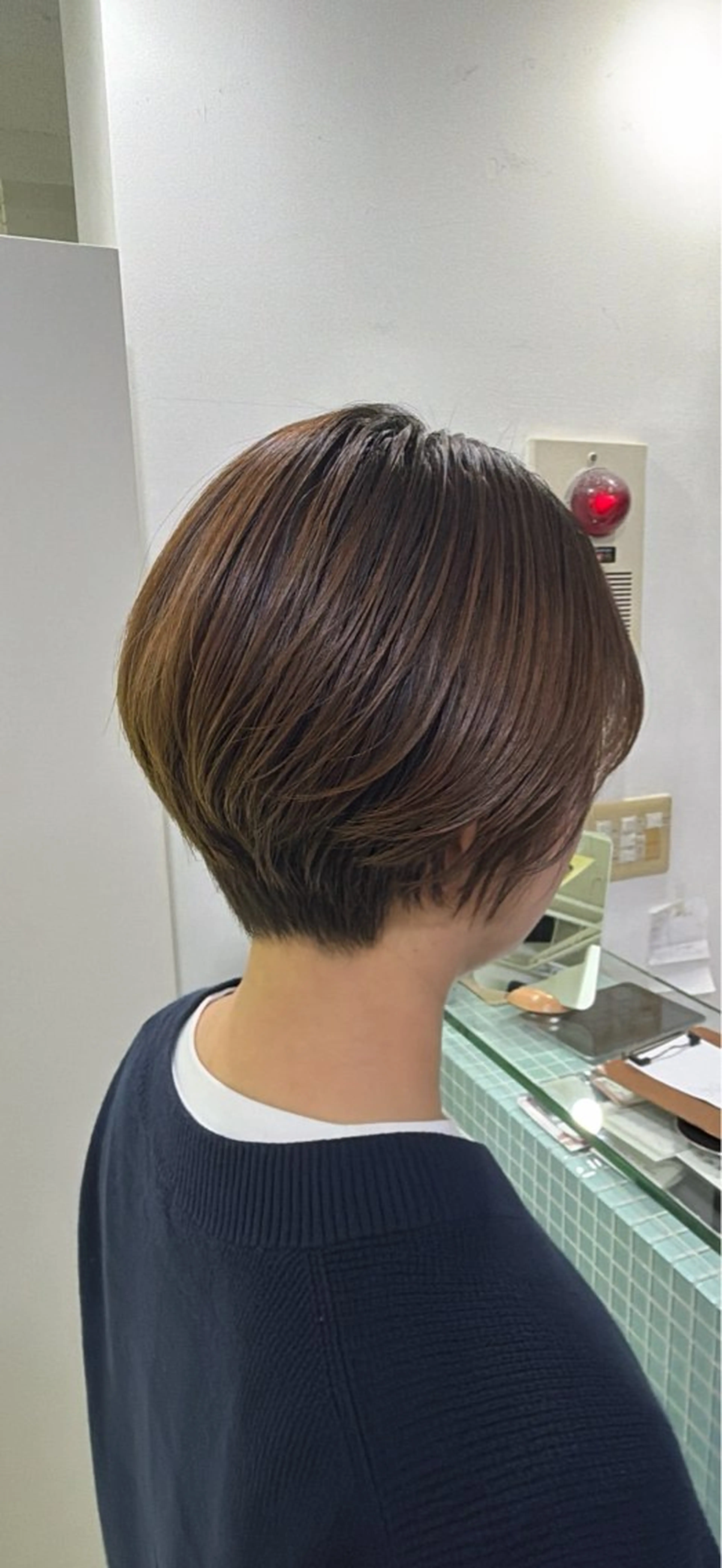 ショート 佐藤 志陽のヘアスタイル