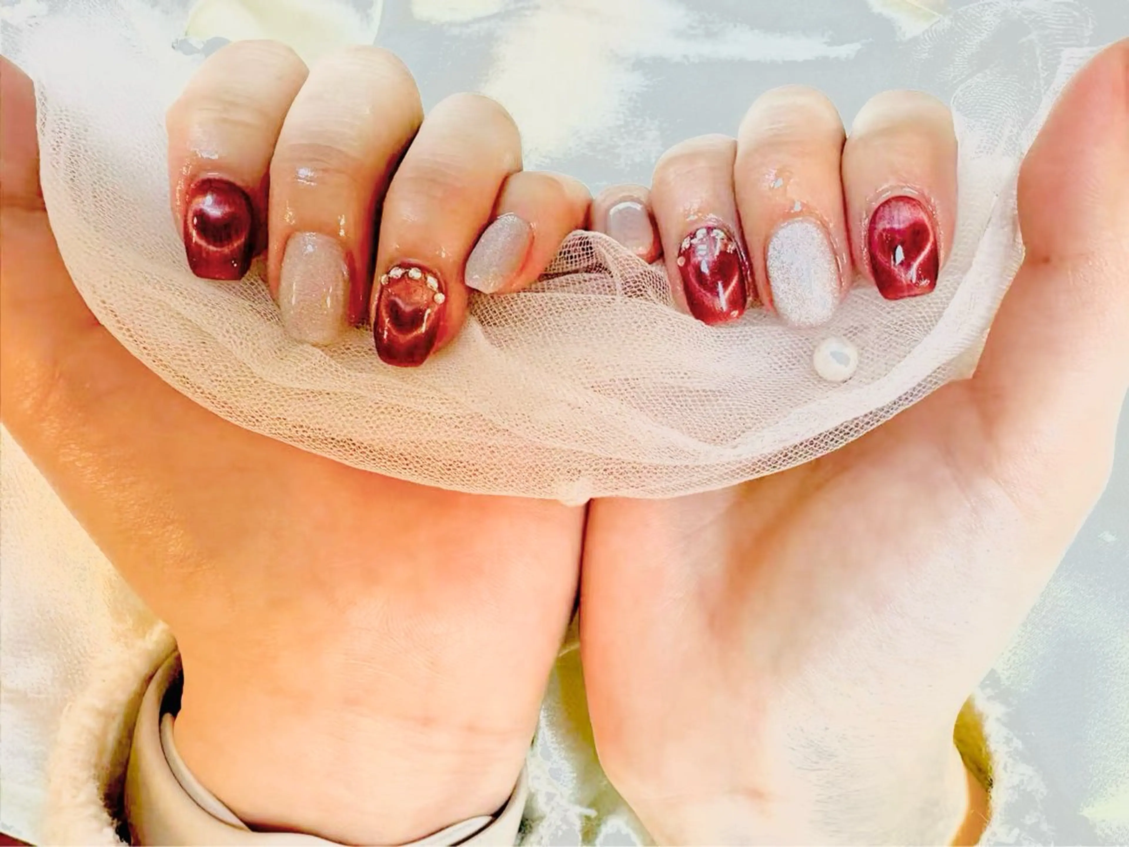 ネイル ハンドネイル リセス 高田馬場💎のネイルデザイン