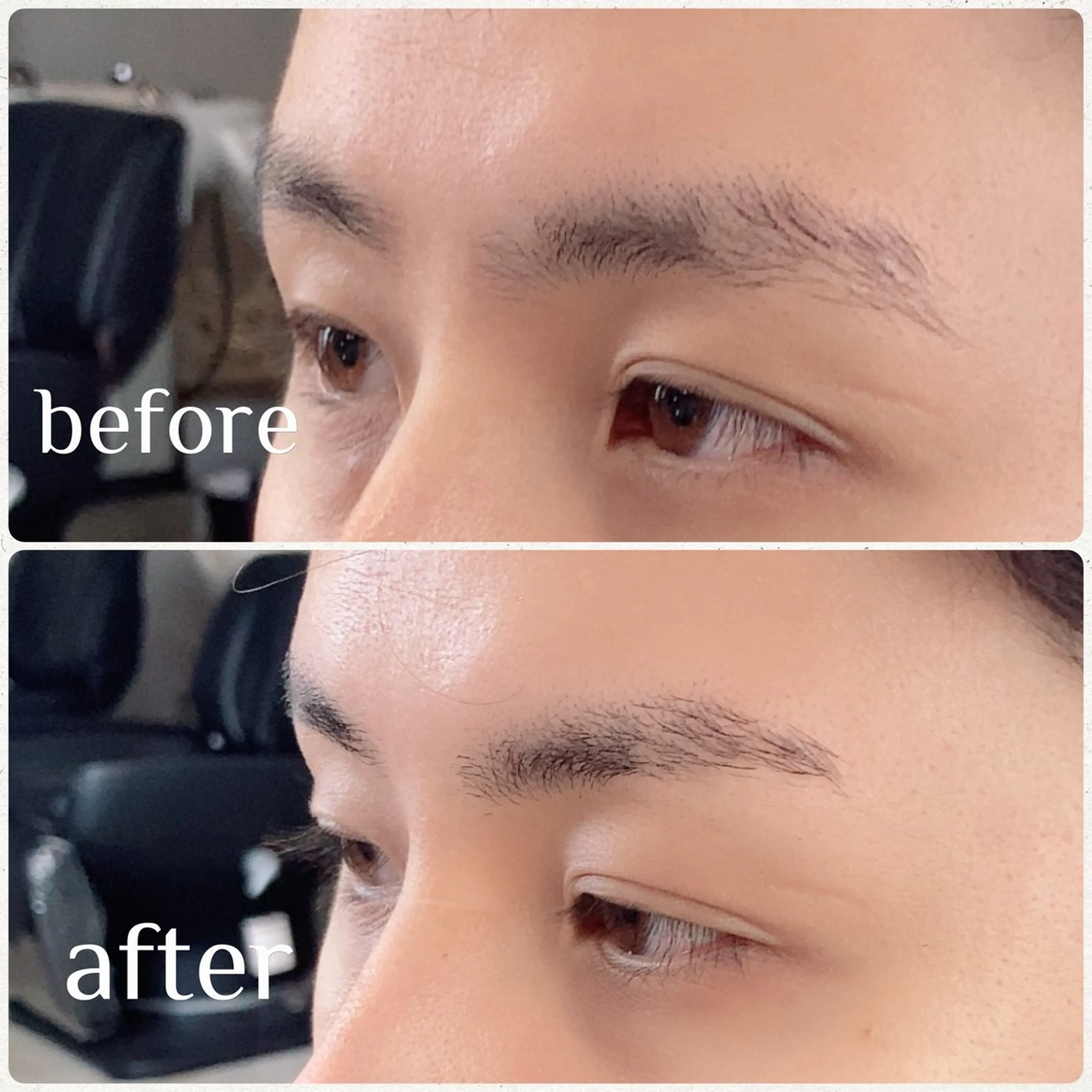 メンズ アイブロウ 学生（メンズ向け） メンズアイブロウ 眉毛ワックス脱毛 カット 新井 広樹のヘアスタイル