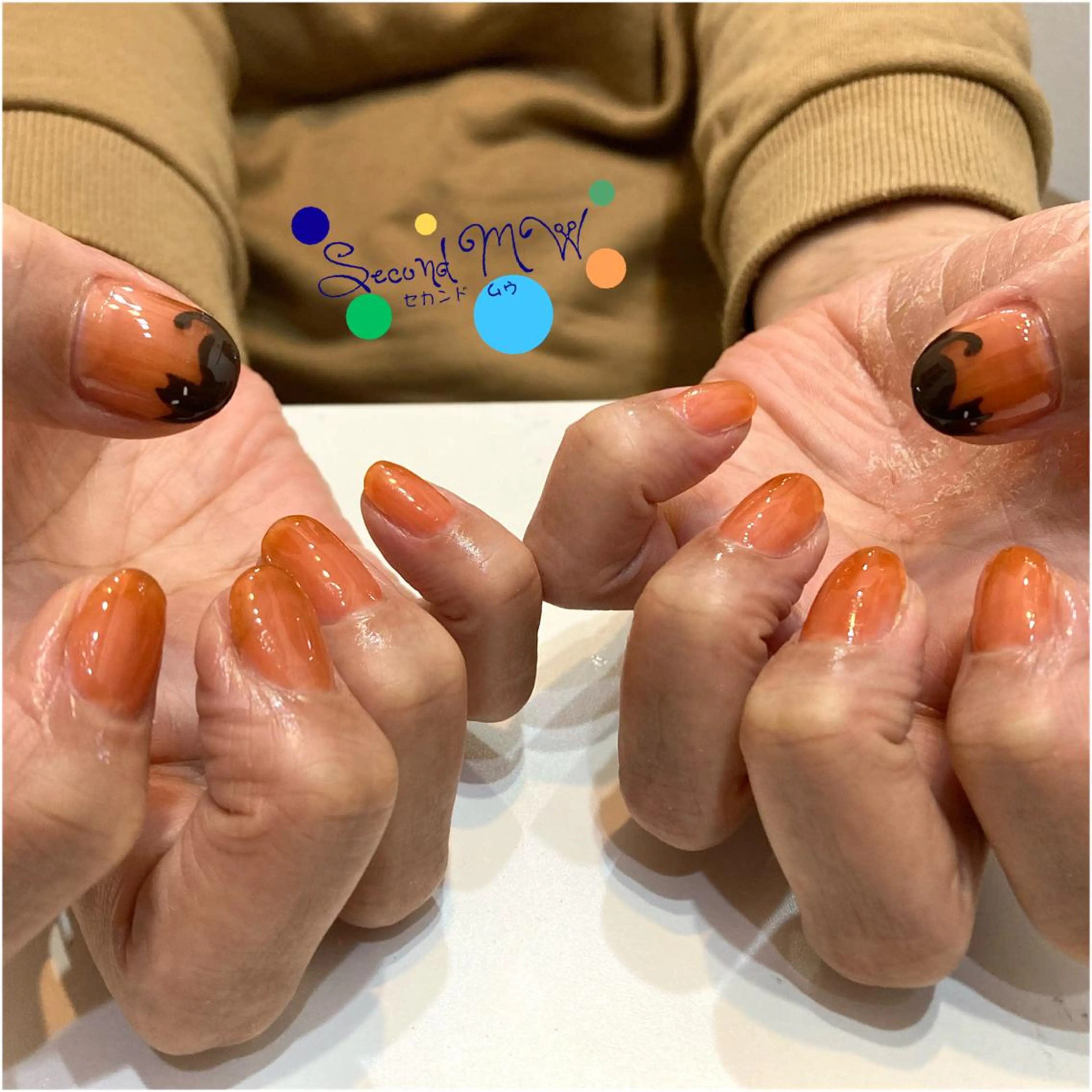 ネイル SecondMW _nail 　川連のネイルデザイン