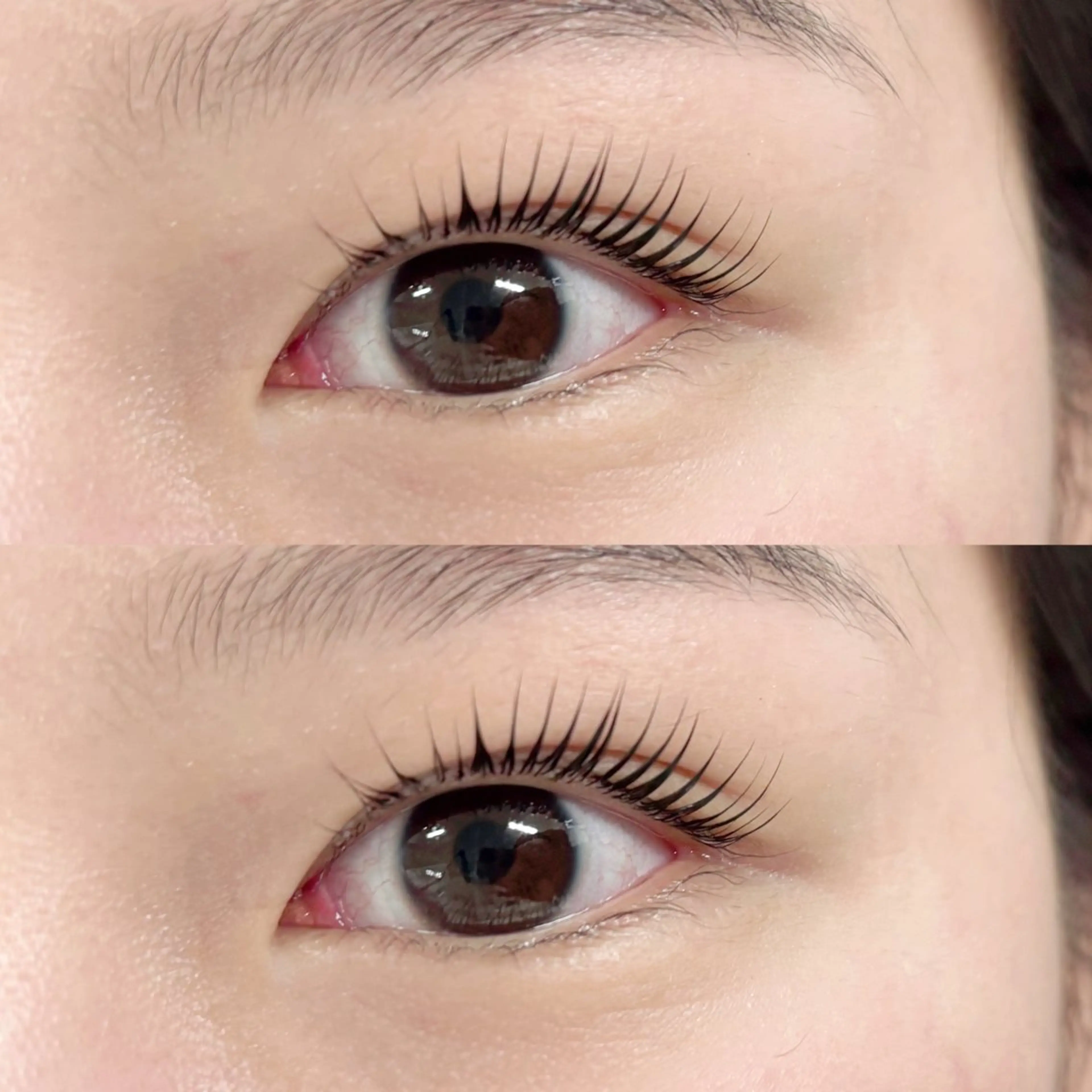 マツエク・マツパ ナチュラル 一重×まつ毛パーマ サクラブロウ茶屋町 大畑のマツエク・マツパデザイン