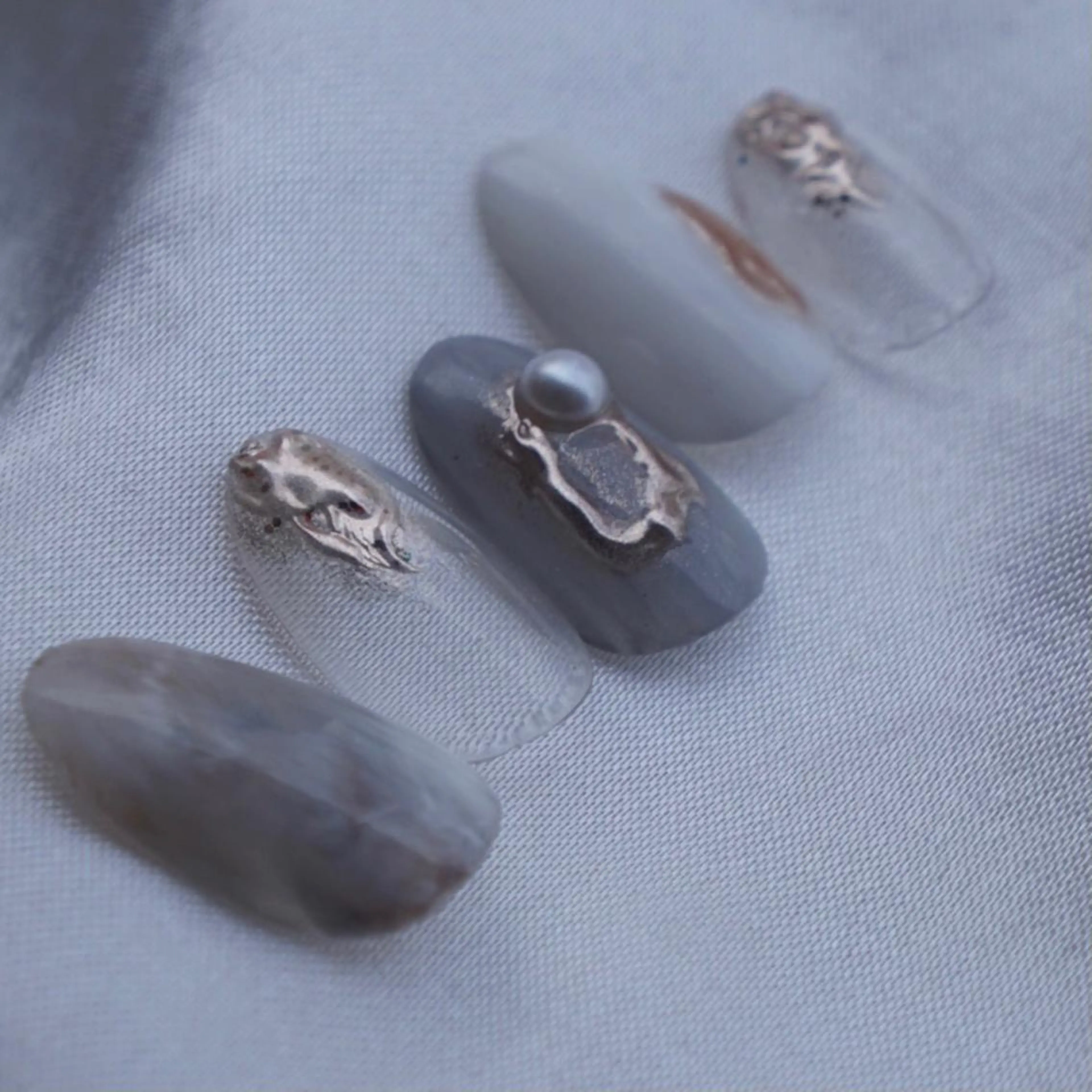 ミディアム カラー パーマ ヘアアレンジ メンズ キッズ ネイル マツエク・マツパ 冬ネイル yuri kaのネイルデザイン