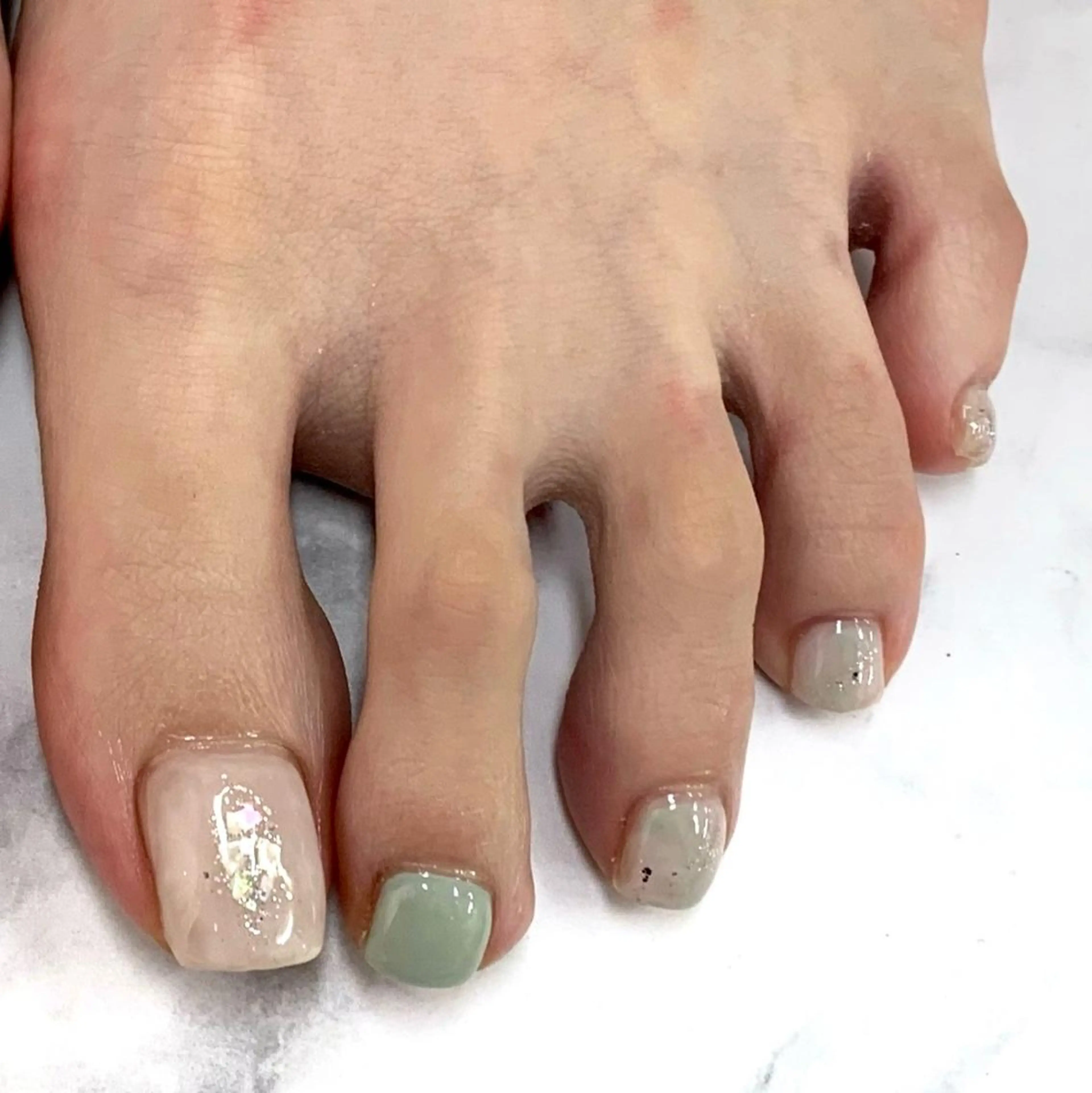 ネイル フットネイル いまむら あかりのネイルデザイン