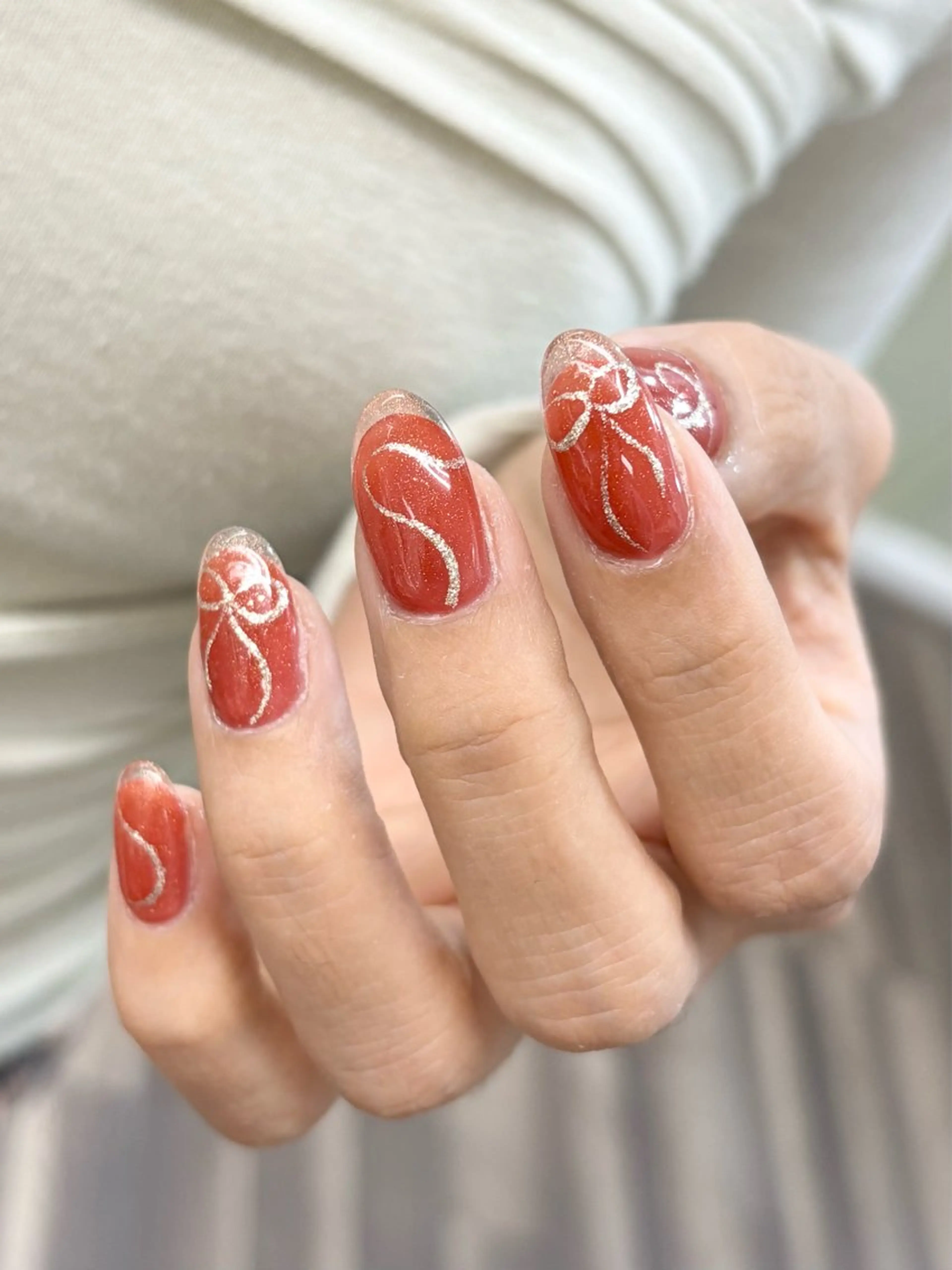 ネイル rikako OAK溝の口のネイルデザイン