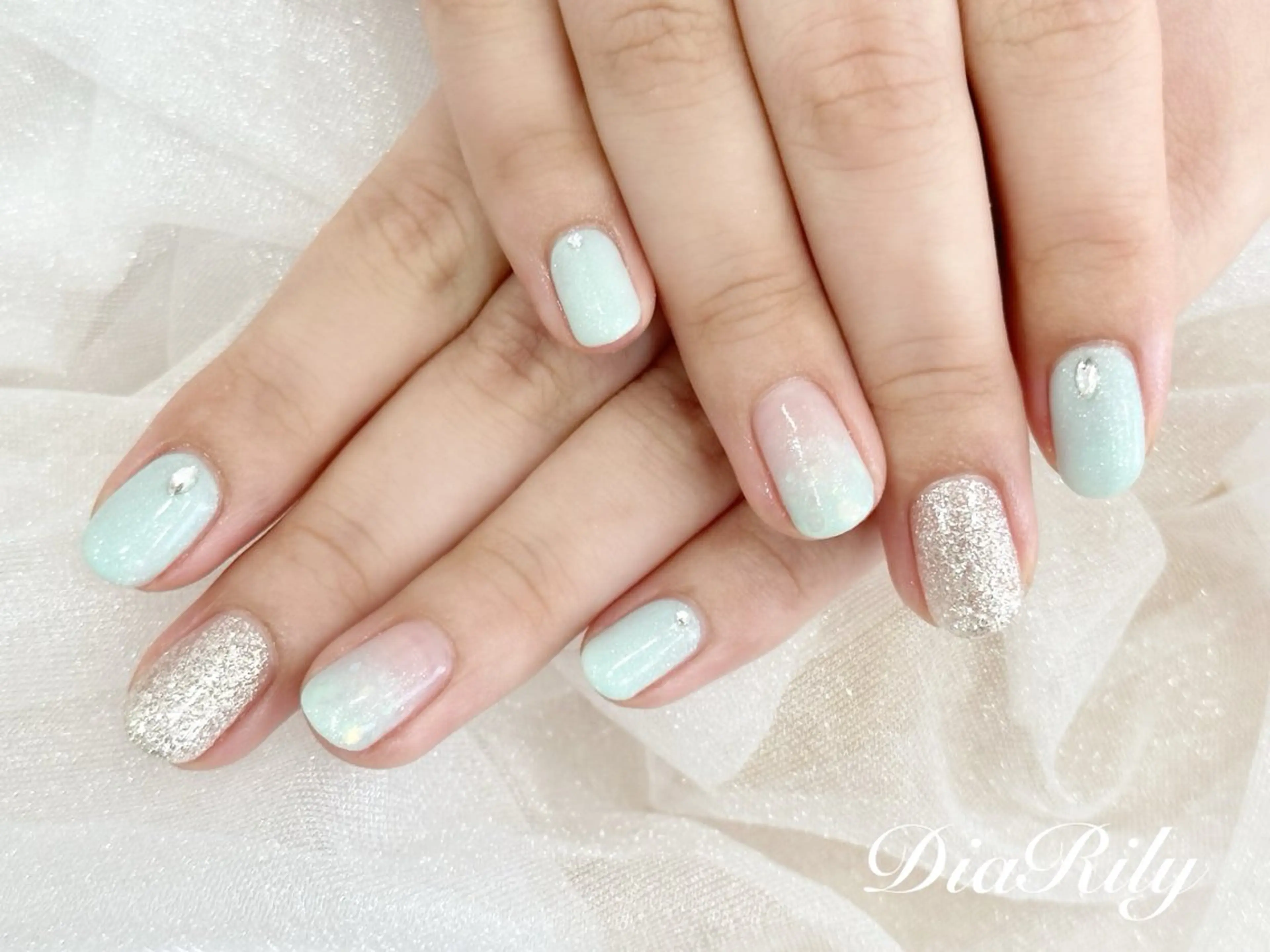 ネイル ハンドネイル ハンドケア DiaRily所属・diarily はるひのネイルデザイン