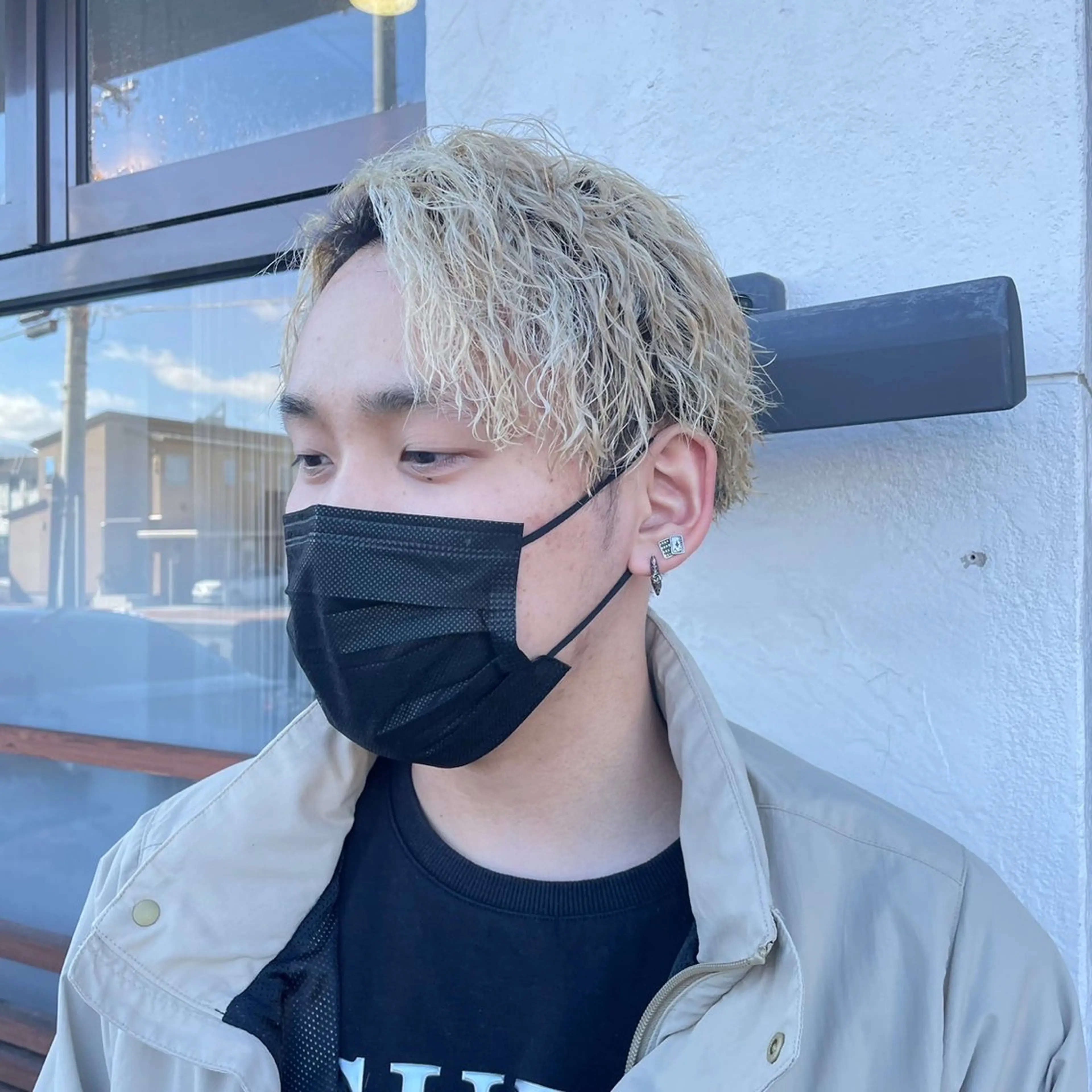 ショート カラー パーマ cotton松本店 たかゆきのヘアスタイル
