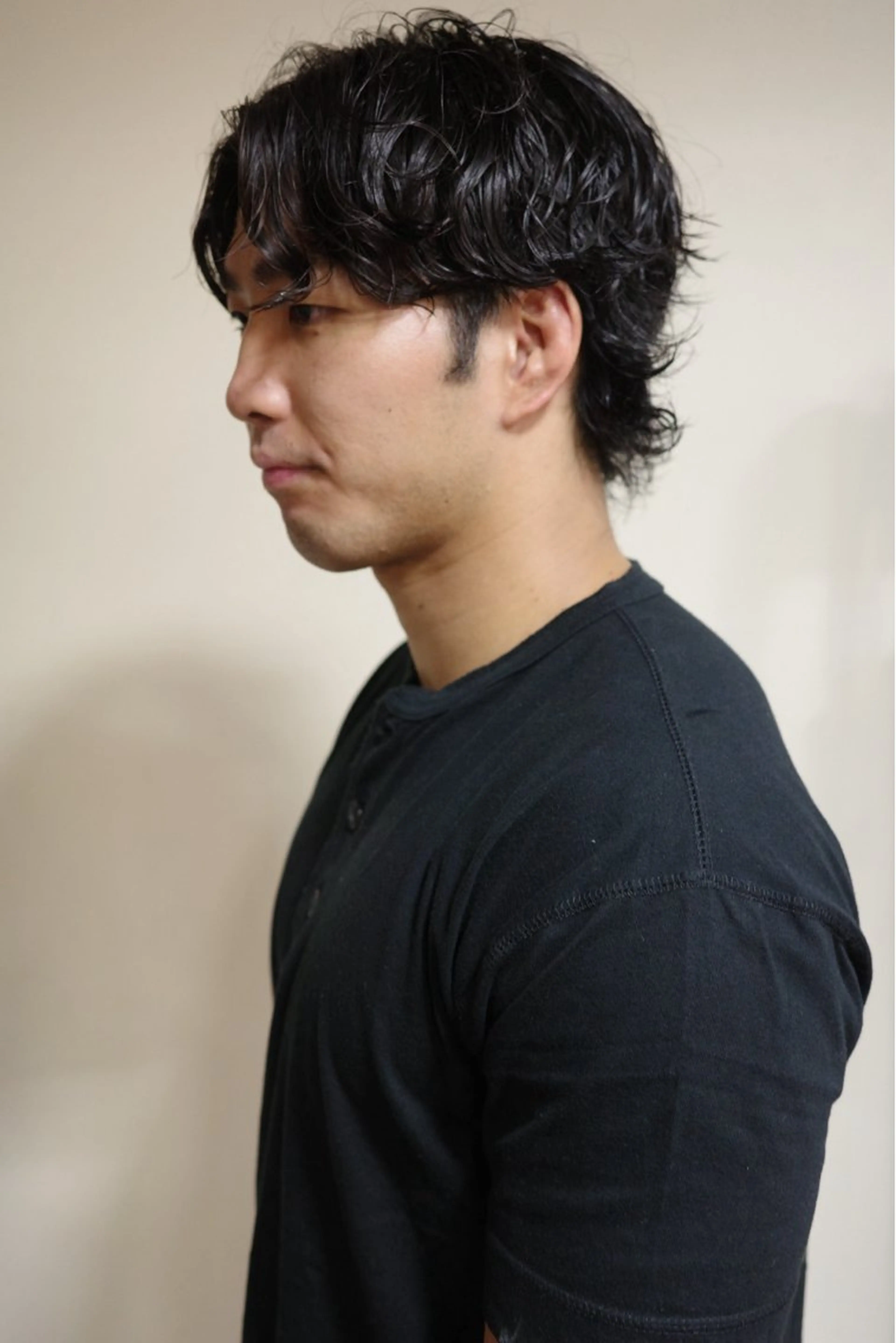 ショート パーマ メンズ メンズパーマ 浅岡 昭汰のヘアスタイル