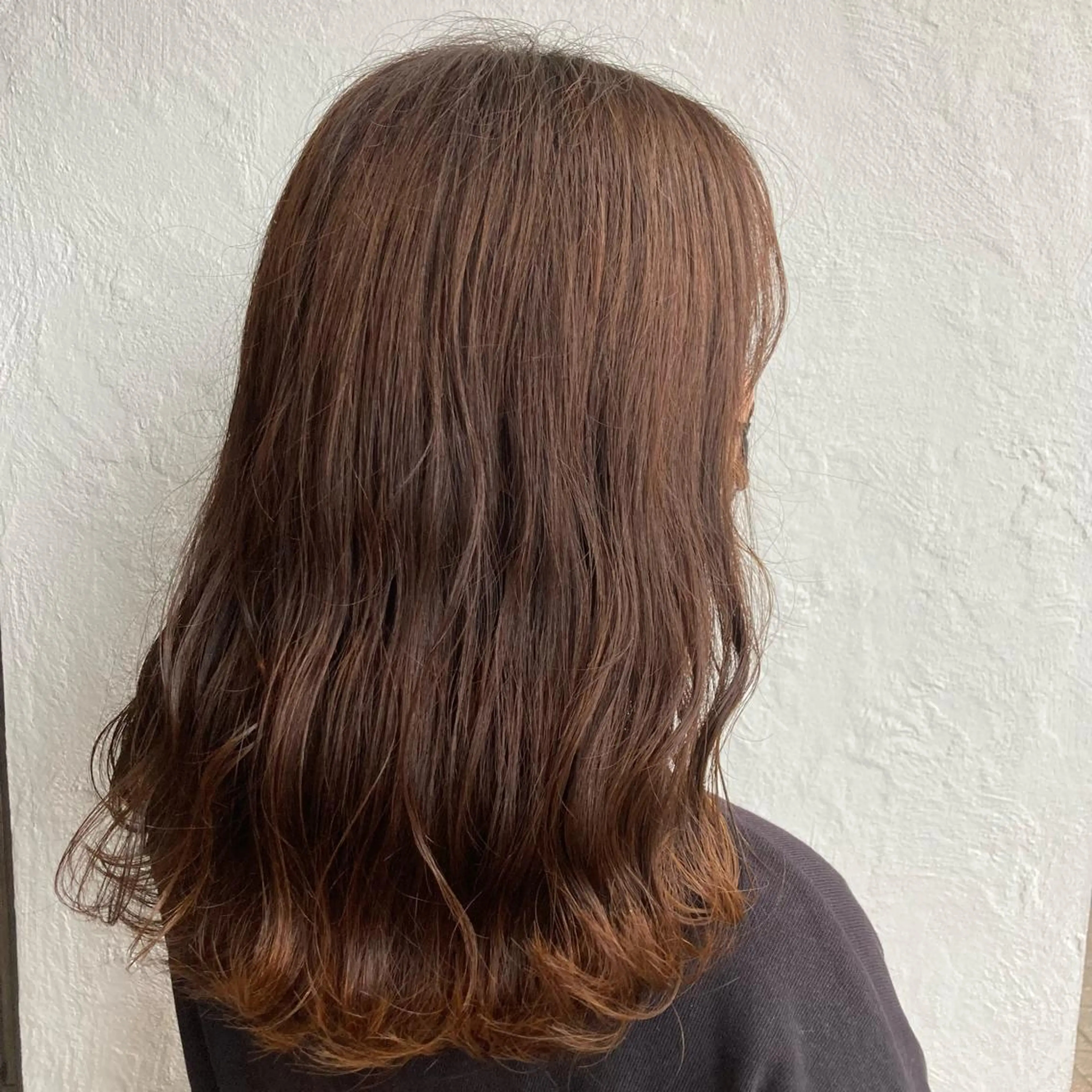 ミディアム カラー カット ヘアカラー 💎髪質改善💎 西森千夏のヘアスタイル