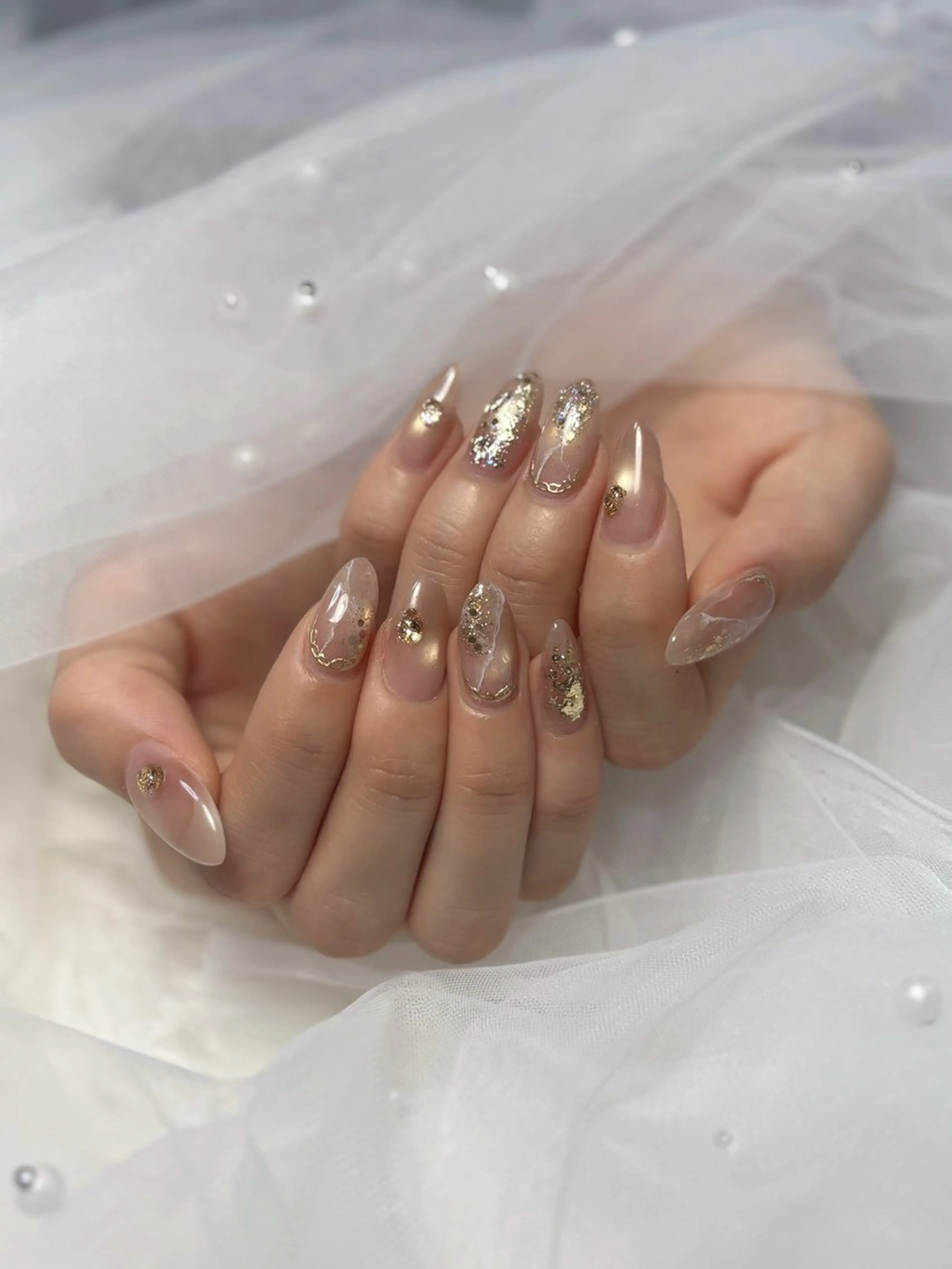 ネイル ハンドネイル 肥後joieange 心斎橋店のネイルデザイン