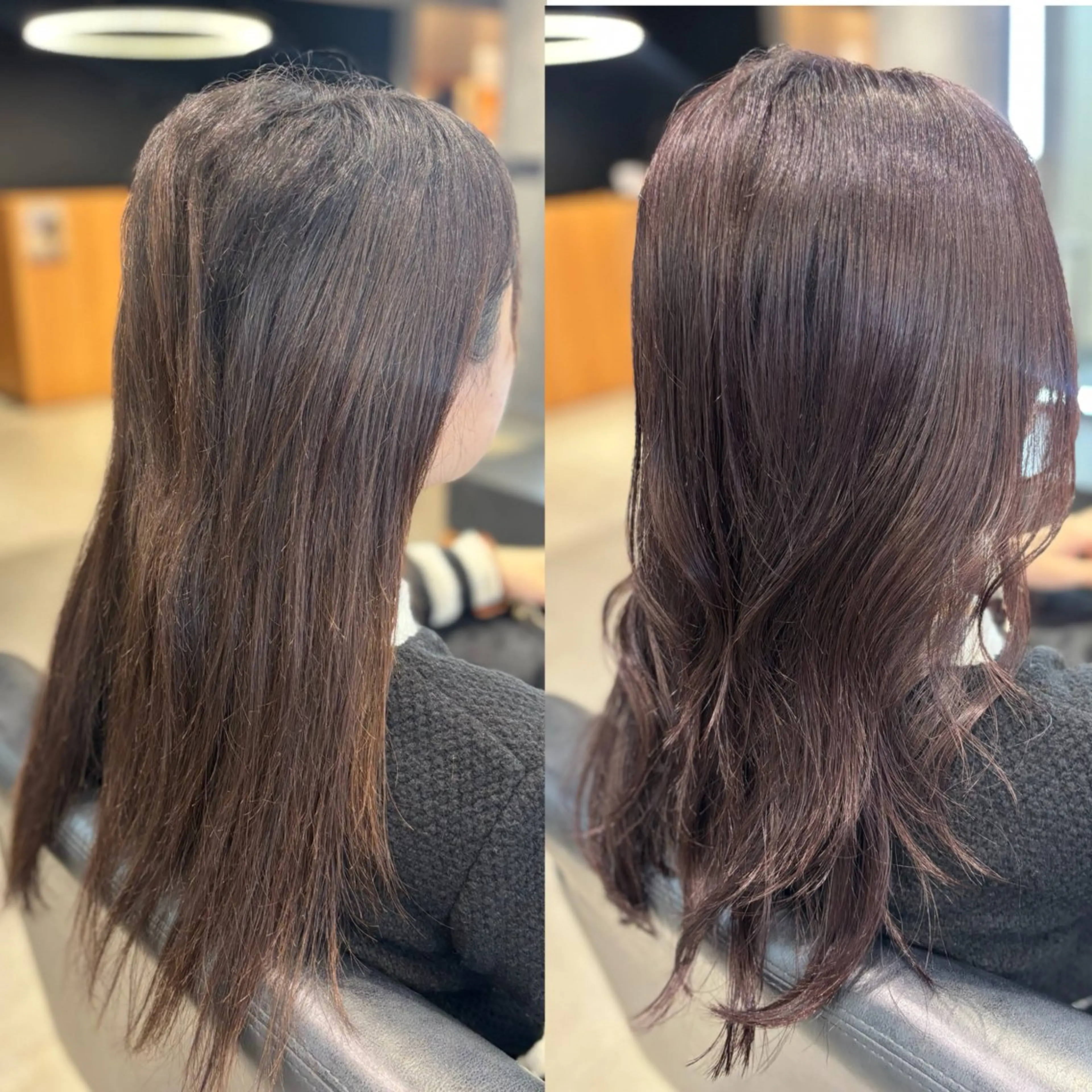 ロング カラー 透明感カラー RABU /髪質改善 伏見/ヘアケアサロンのヘアスタイル