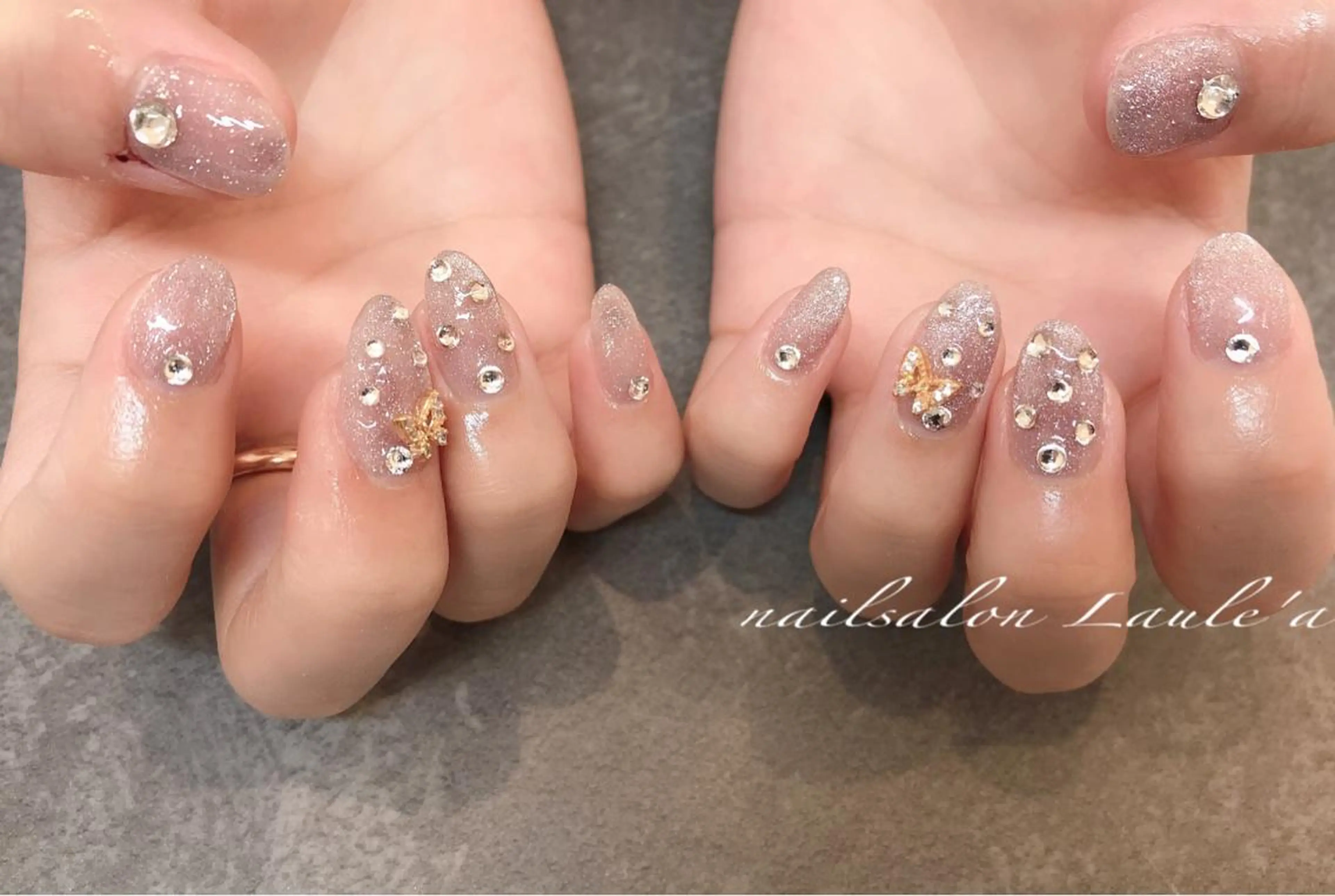 パーマ ネイル nailsalon Laule'aのネイルデザイン