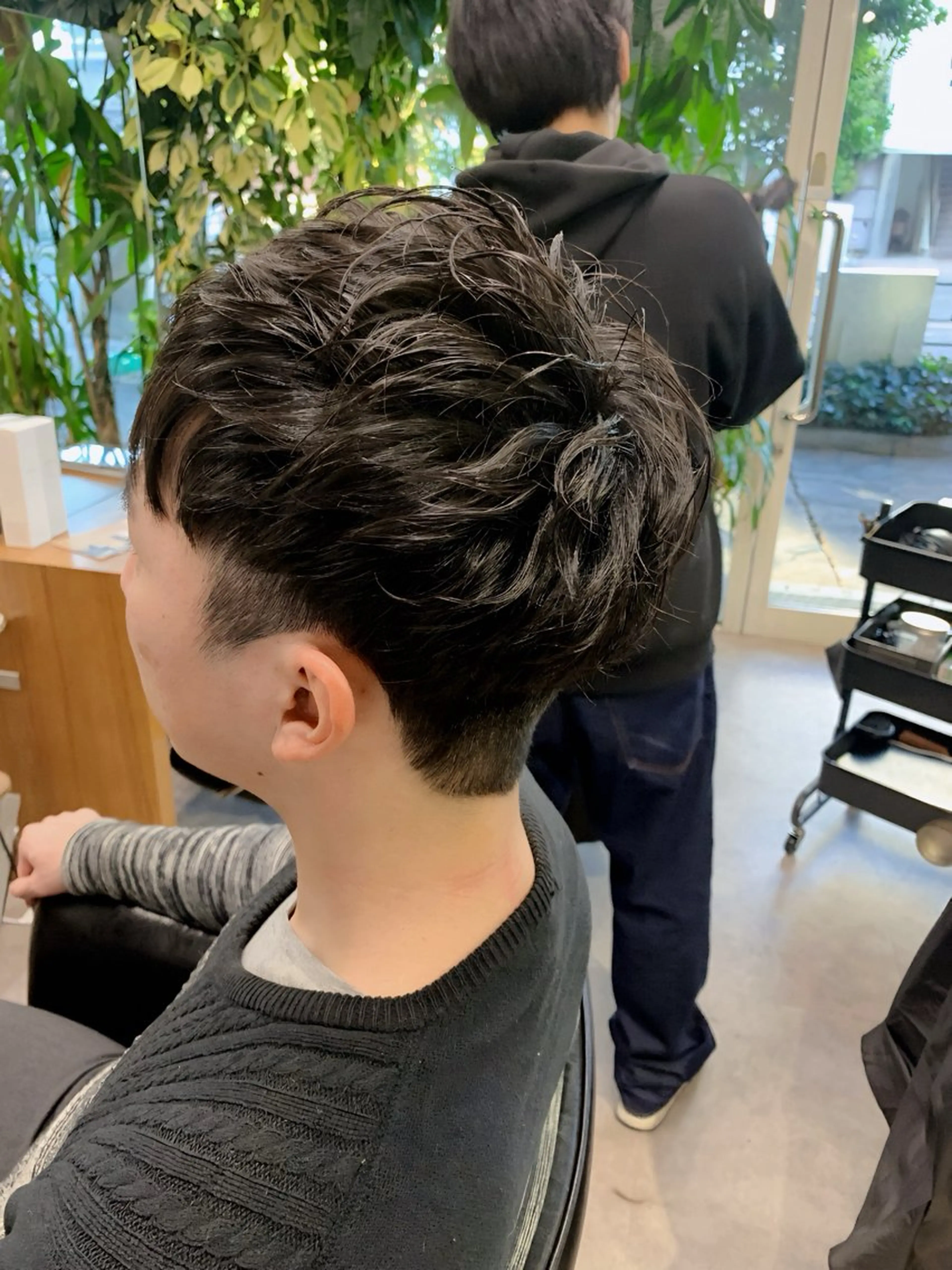 ショート カット パーマ メンズパーマ shell 宮下のヘアスタイル