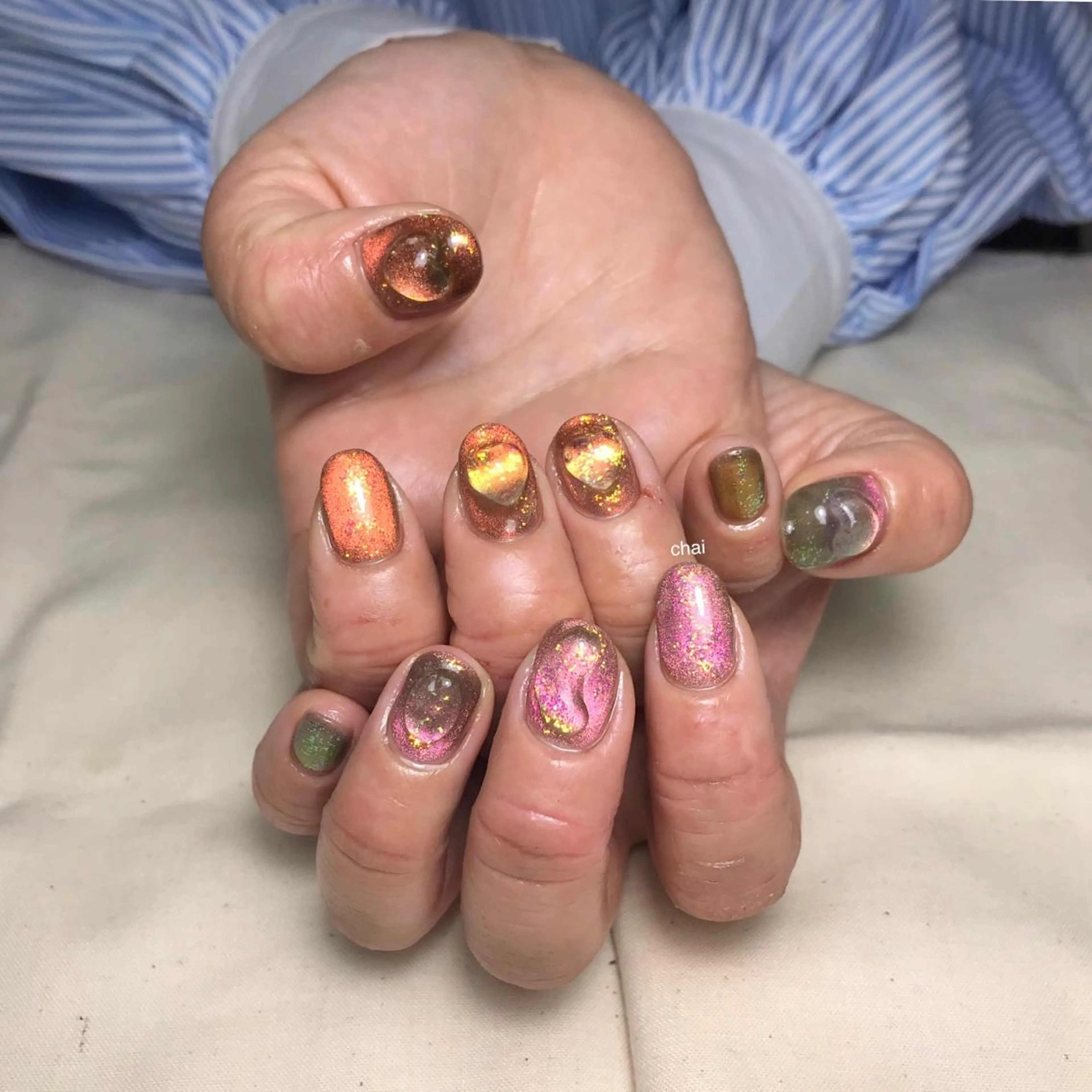 ネイル ハンドネイル 💅chainail _aiのネイルデザイン