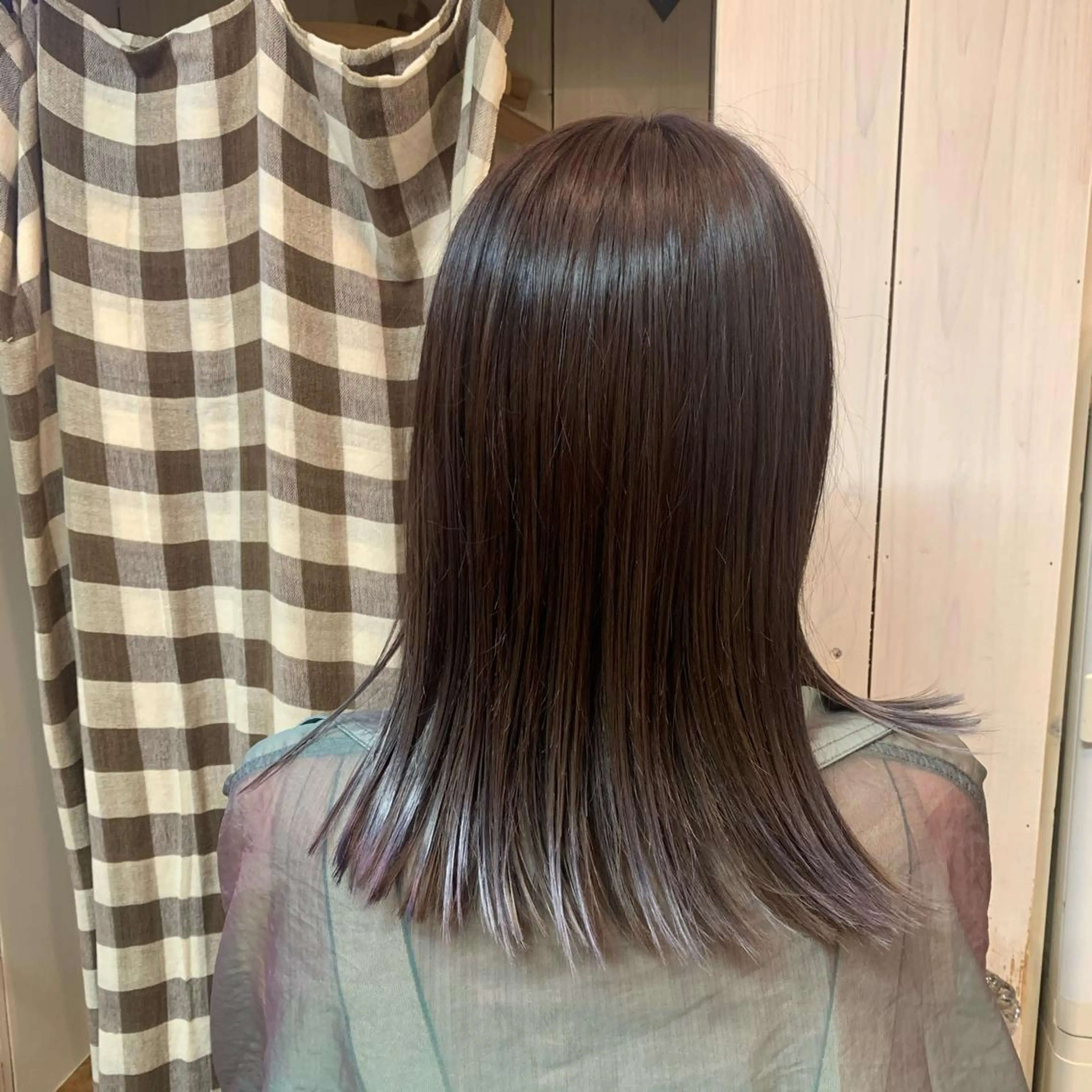 セミロング “ととのう”ヘッドス パ🌿本多麻亜優のヘアスタイル