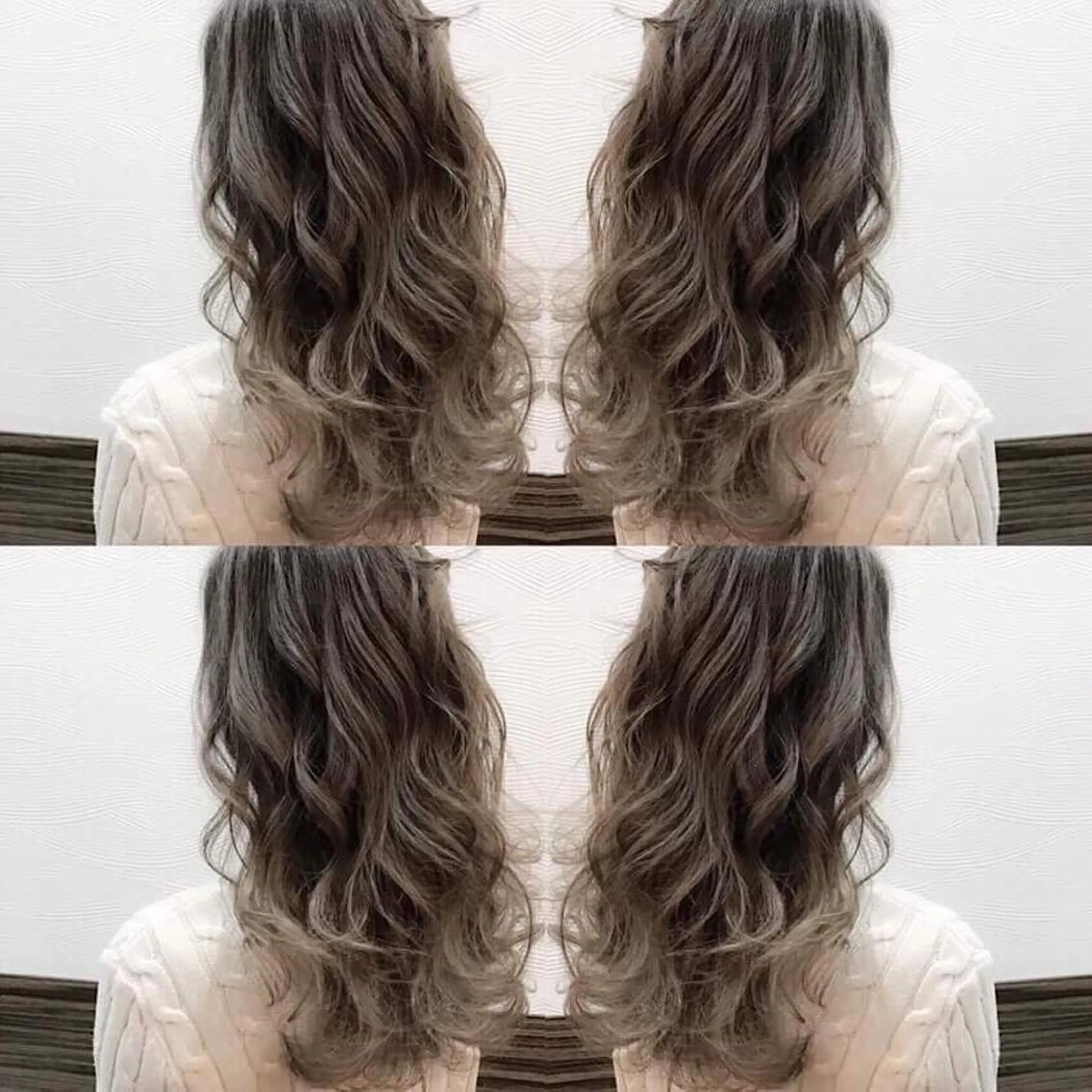 ロング カラー ✖️リーアキト LEEAKITO✖️のヘアスタイル