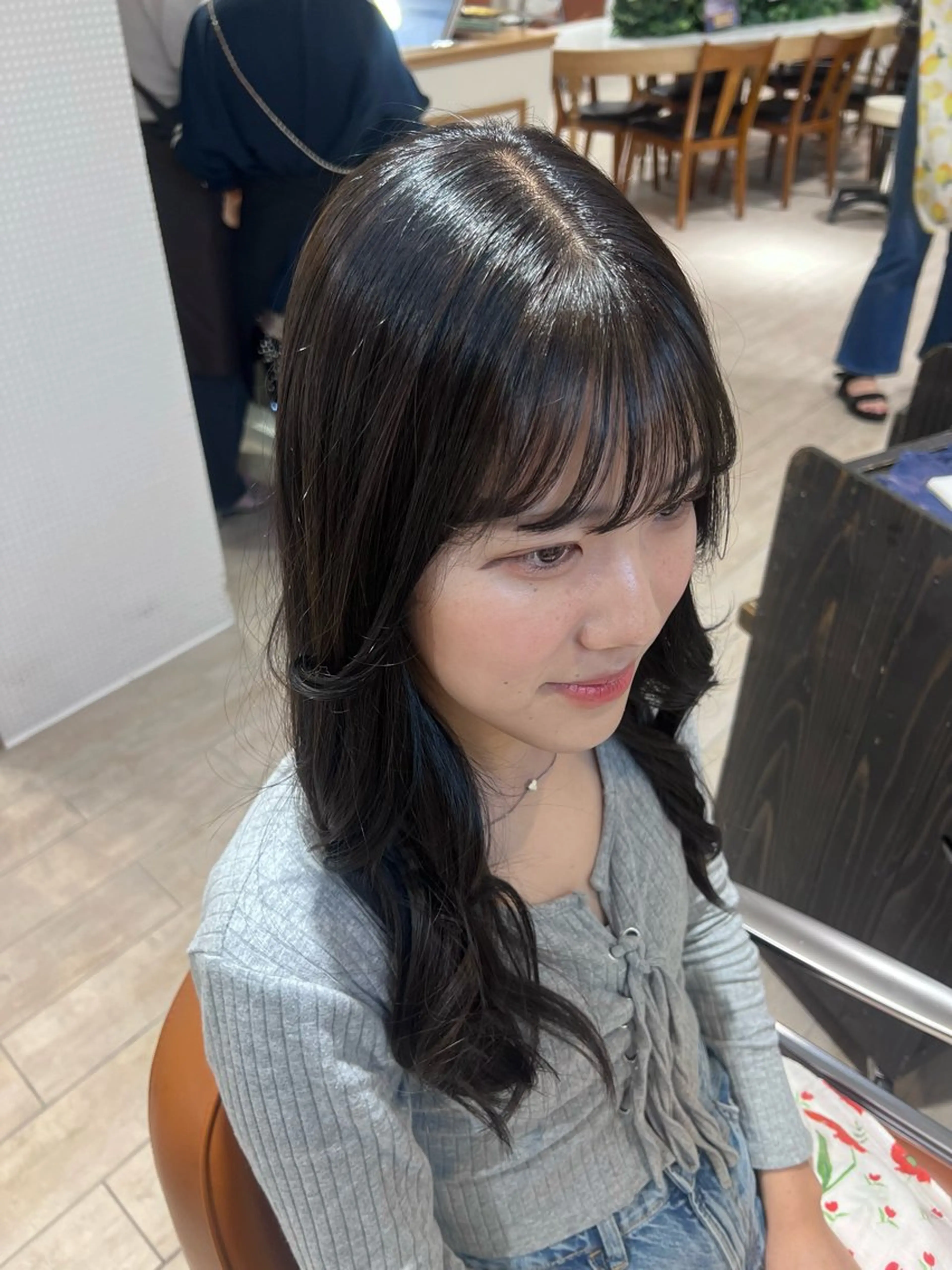 ロング カラー ヘアカラー モデル募集 セイノチヒロのヘアスタイル