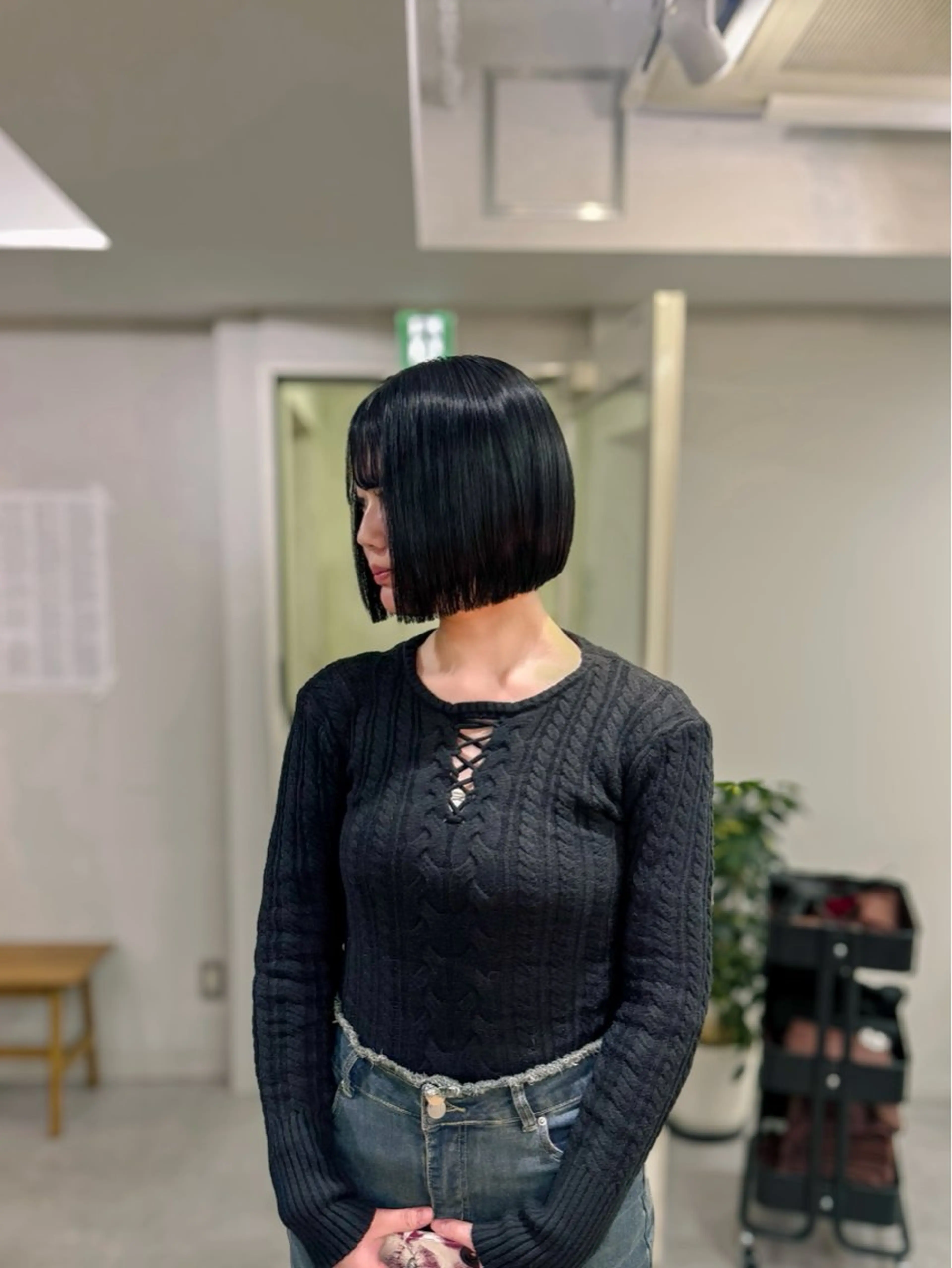 ショート カラー ボブ 大西 真人🪴のヘアスタイル