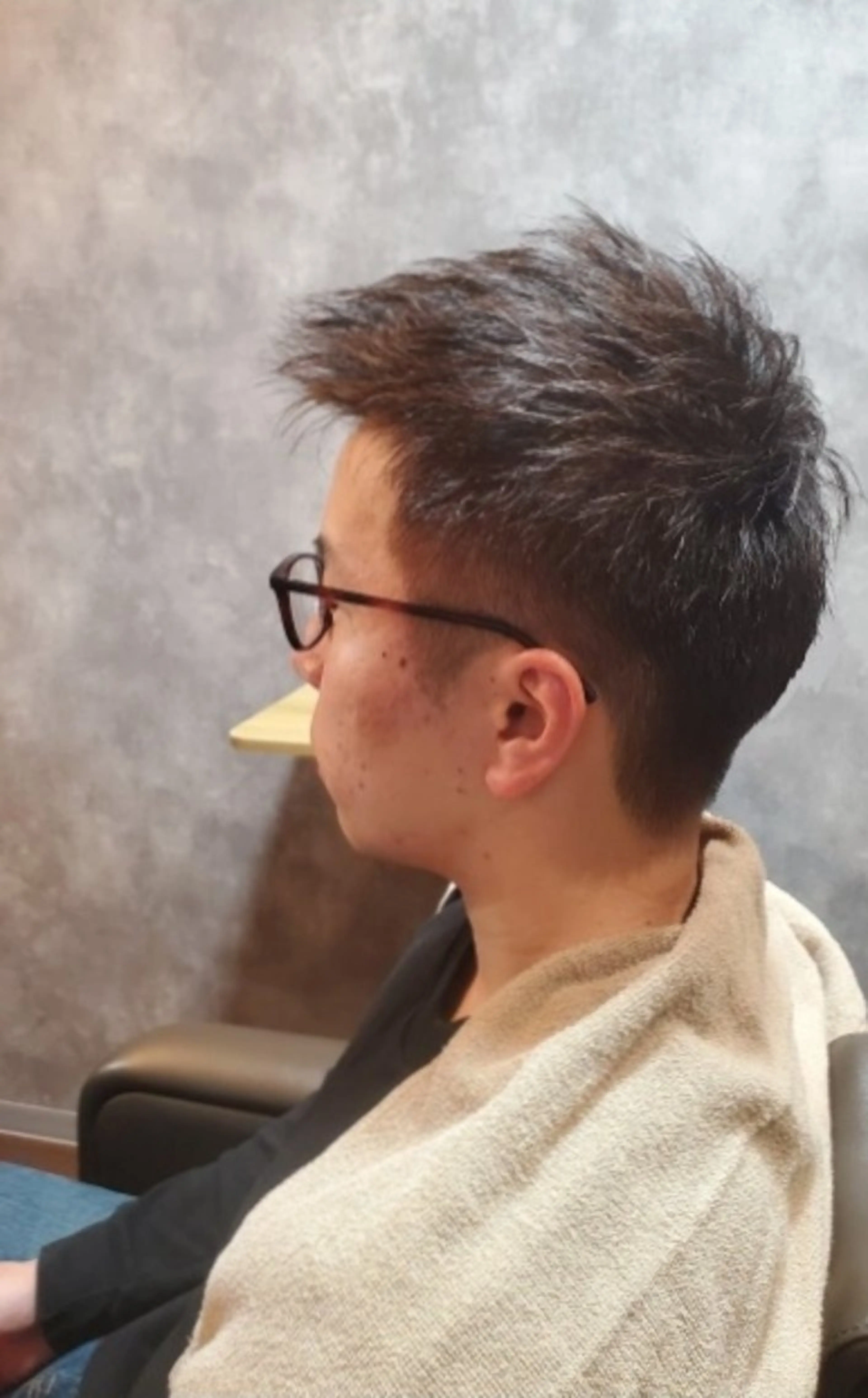 ショート ショートヘア メンズBOLT ハシモトのヘアスタイル