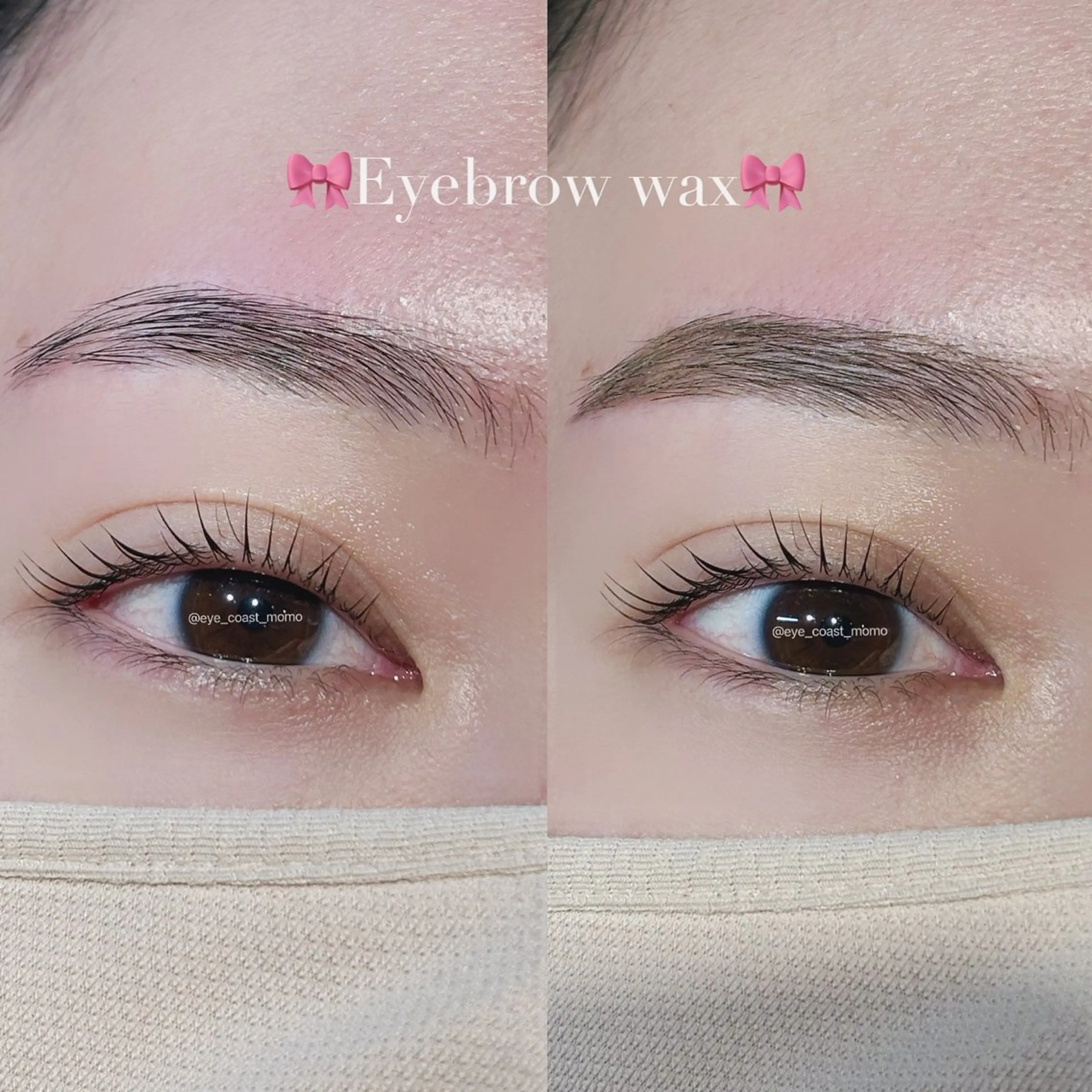 アイブロウ The coast / momokaのマツエク・マツパデザイン