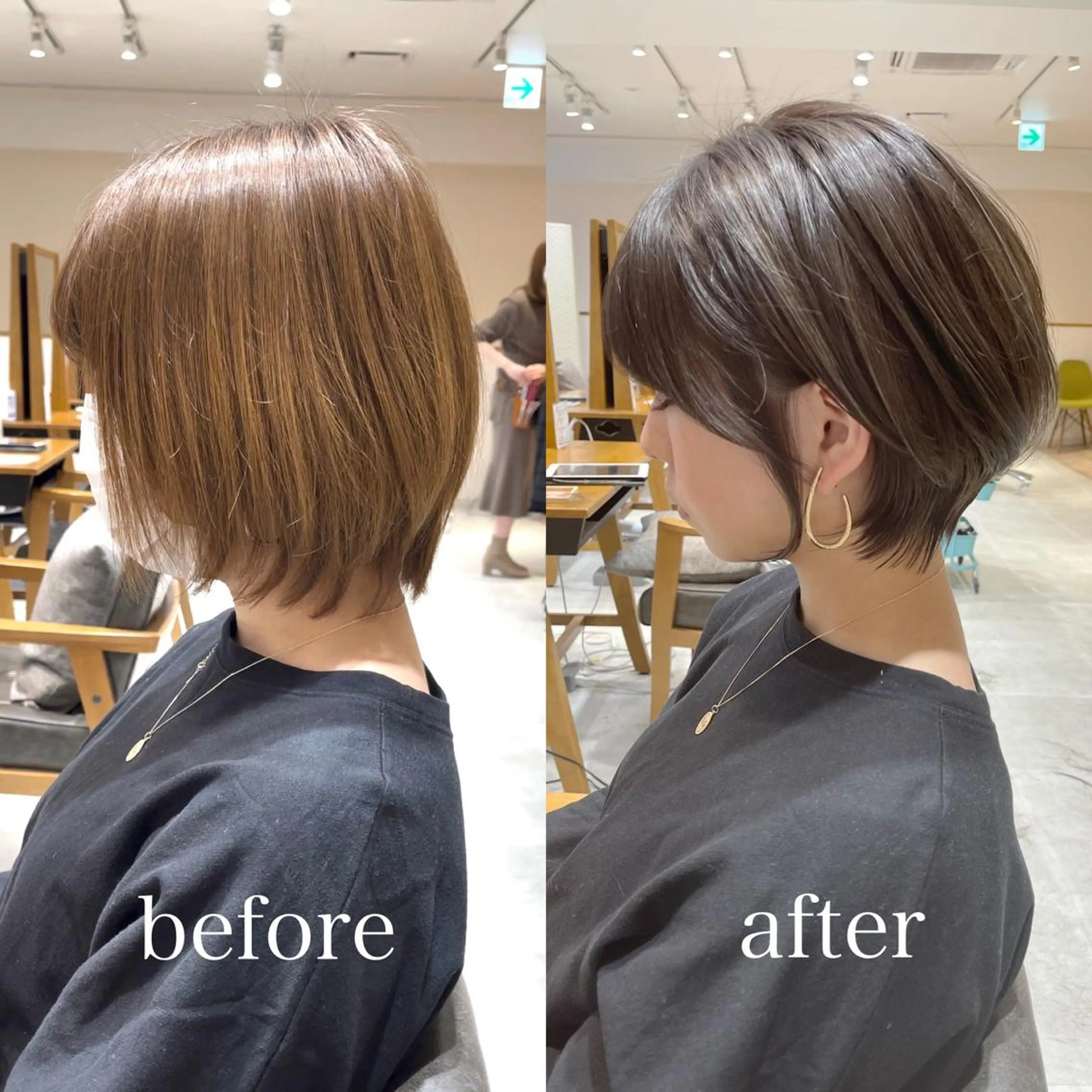 ショート カラー 🌟イメチェン美容師 🌟清水 大輝のヘアスタイル