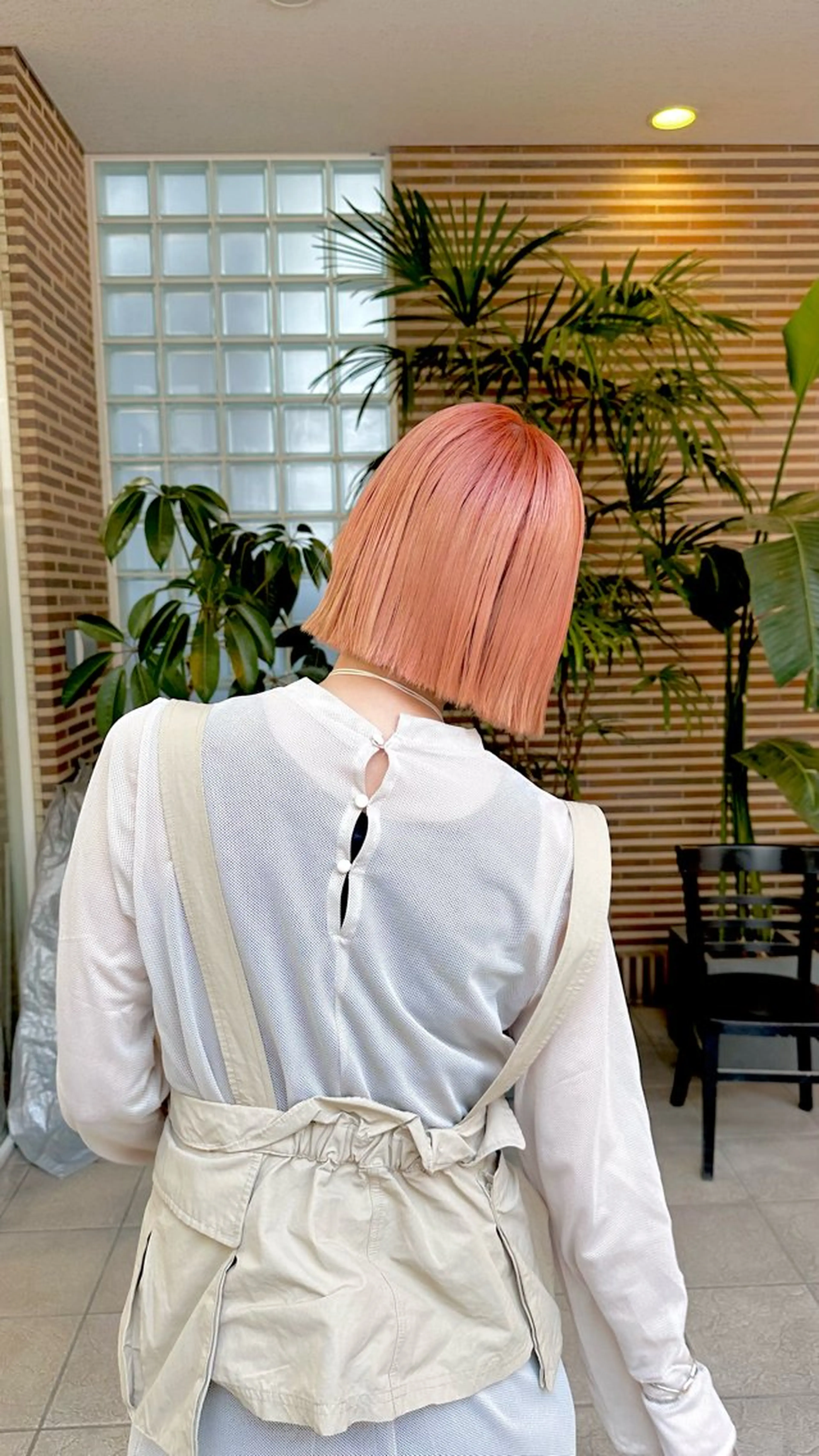 ミディアム カラー ブリーチ 熊本市東区 /Ririkaのヘアスタイル