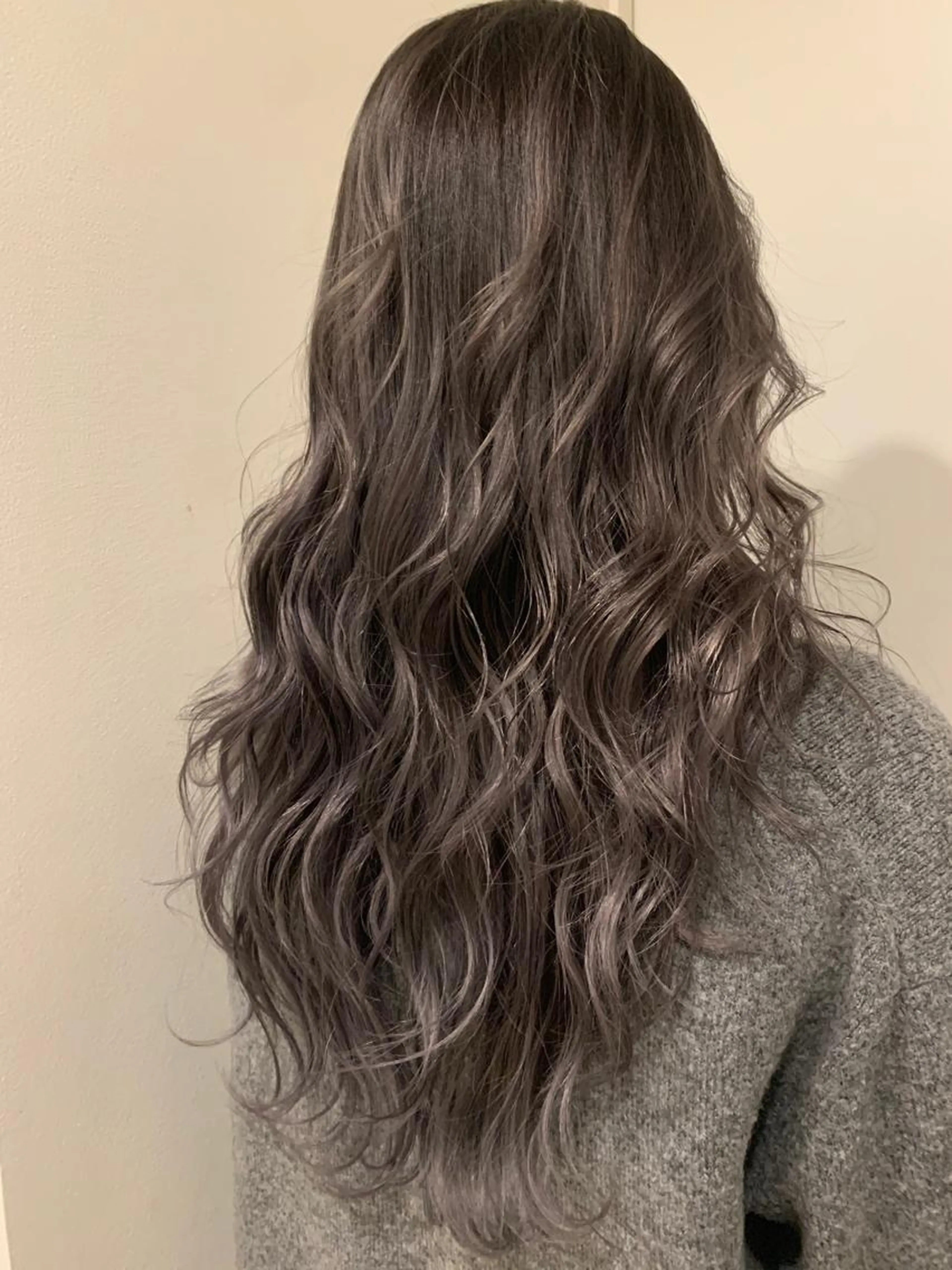 💇‍♀️カット+フルカラー+フローディア2stepトリートメントの写真