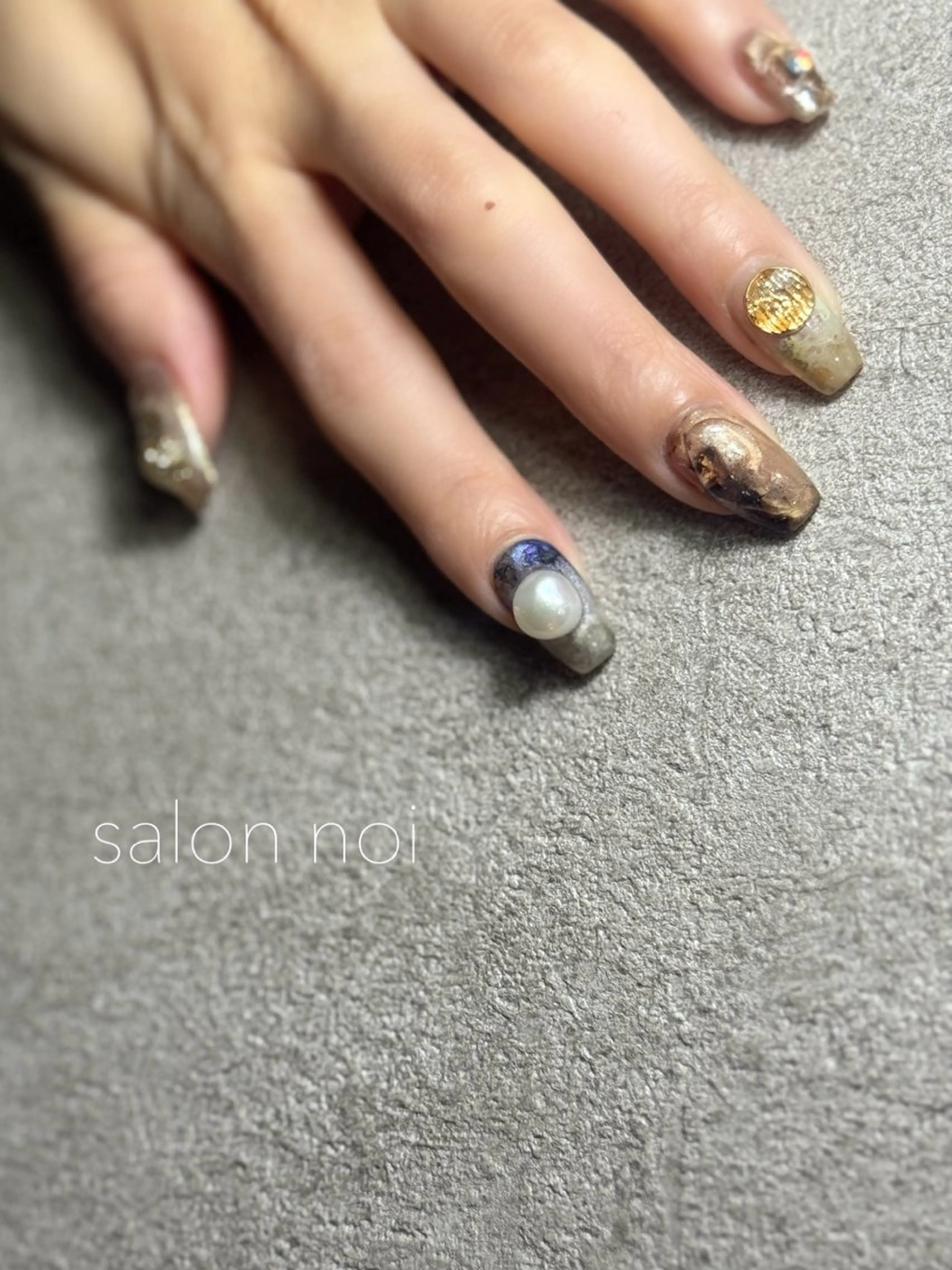 ネイル アートネイル ハンドネイル salon noiのネイルデザイン