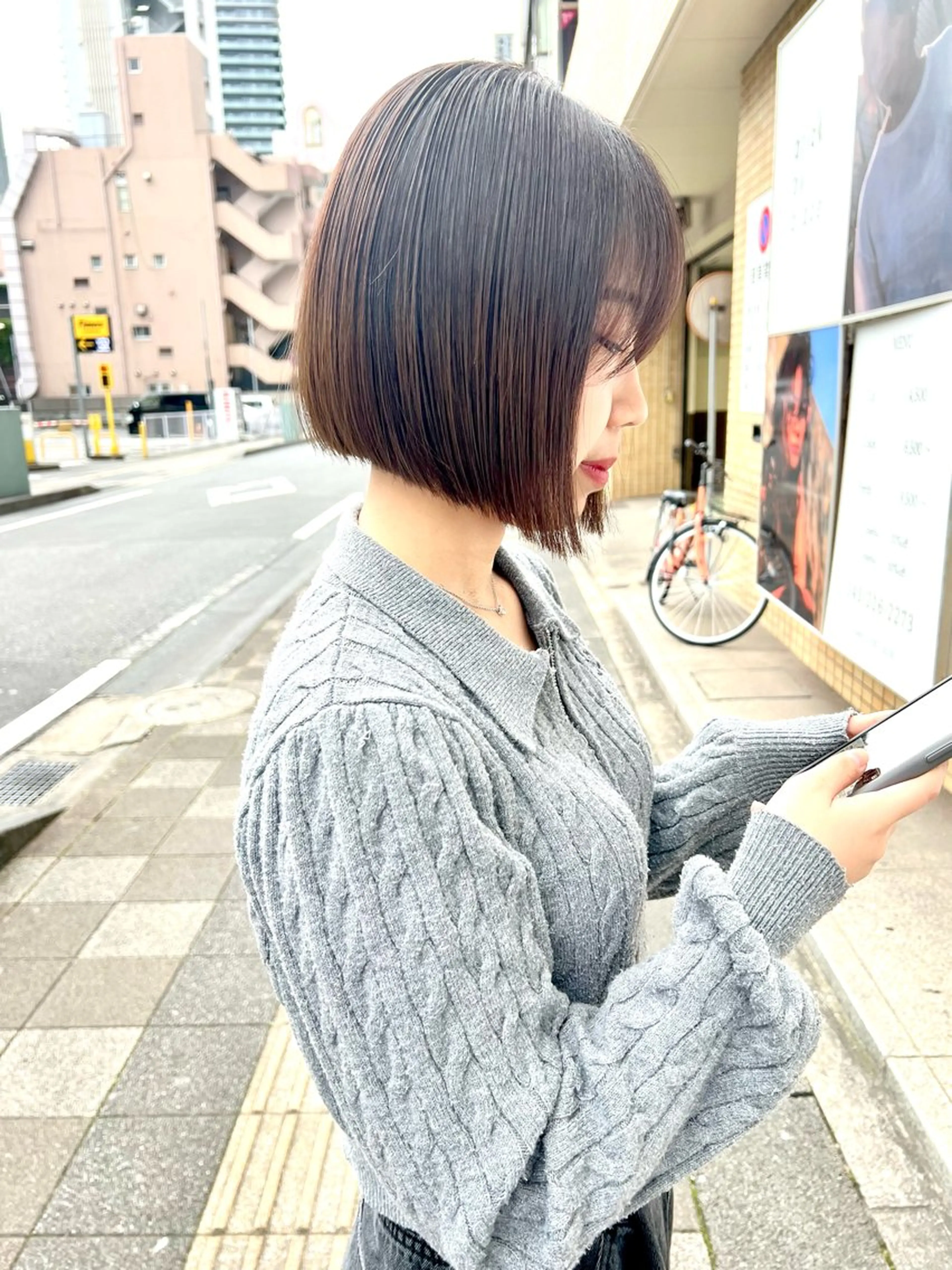 ミディアム brick masayaのヘアスタイル