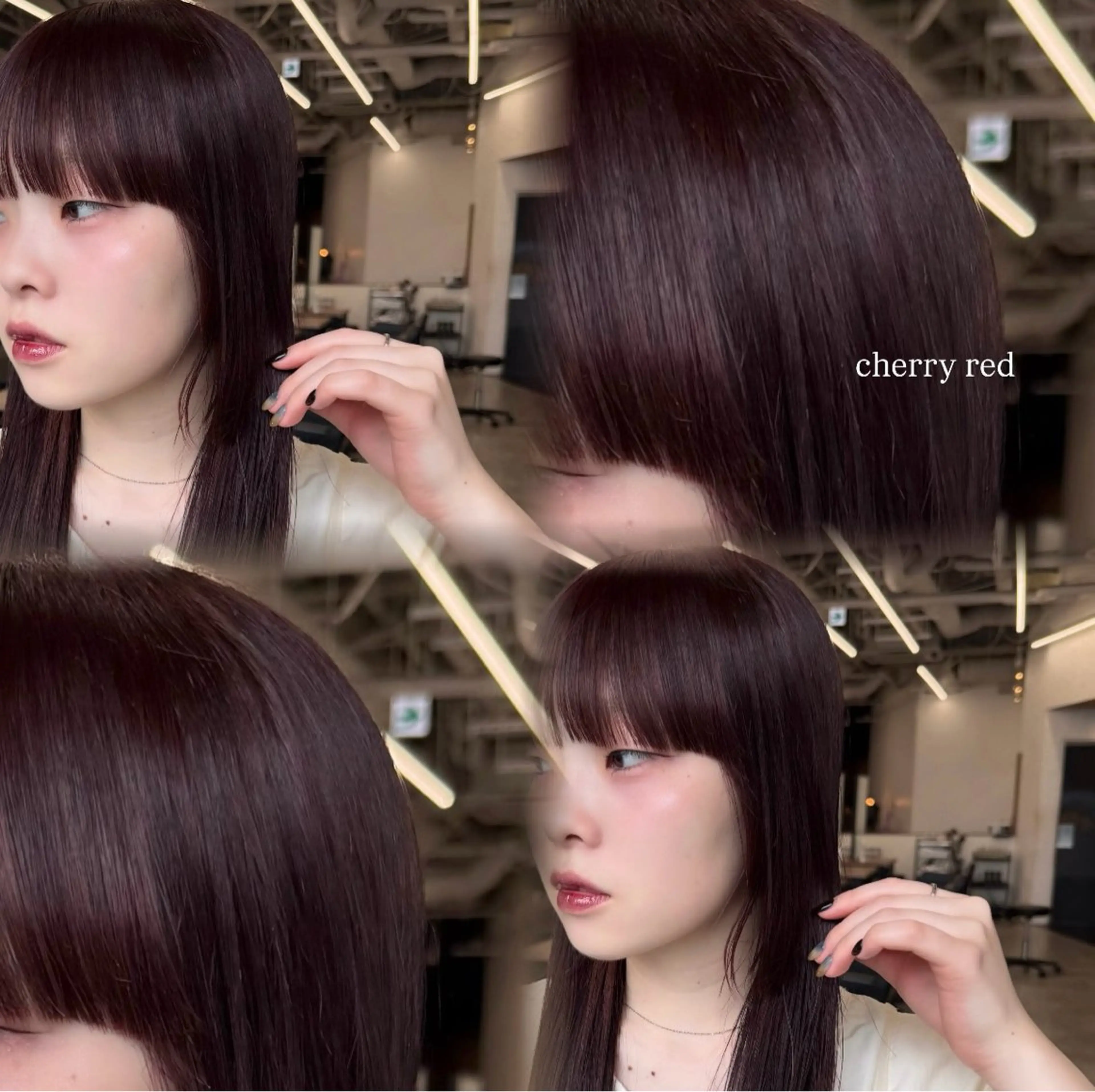 ロング ヘアカラー トリートメント 艶髪/透明感/ ユリ🥣🎟️のヘアスタイル