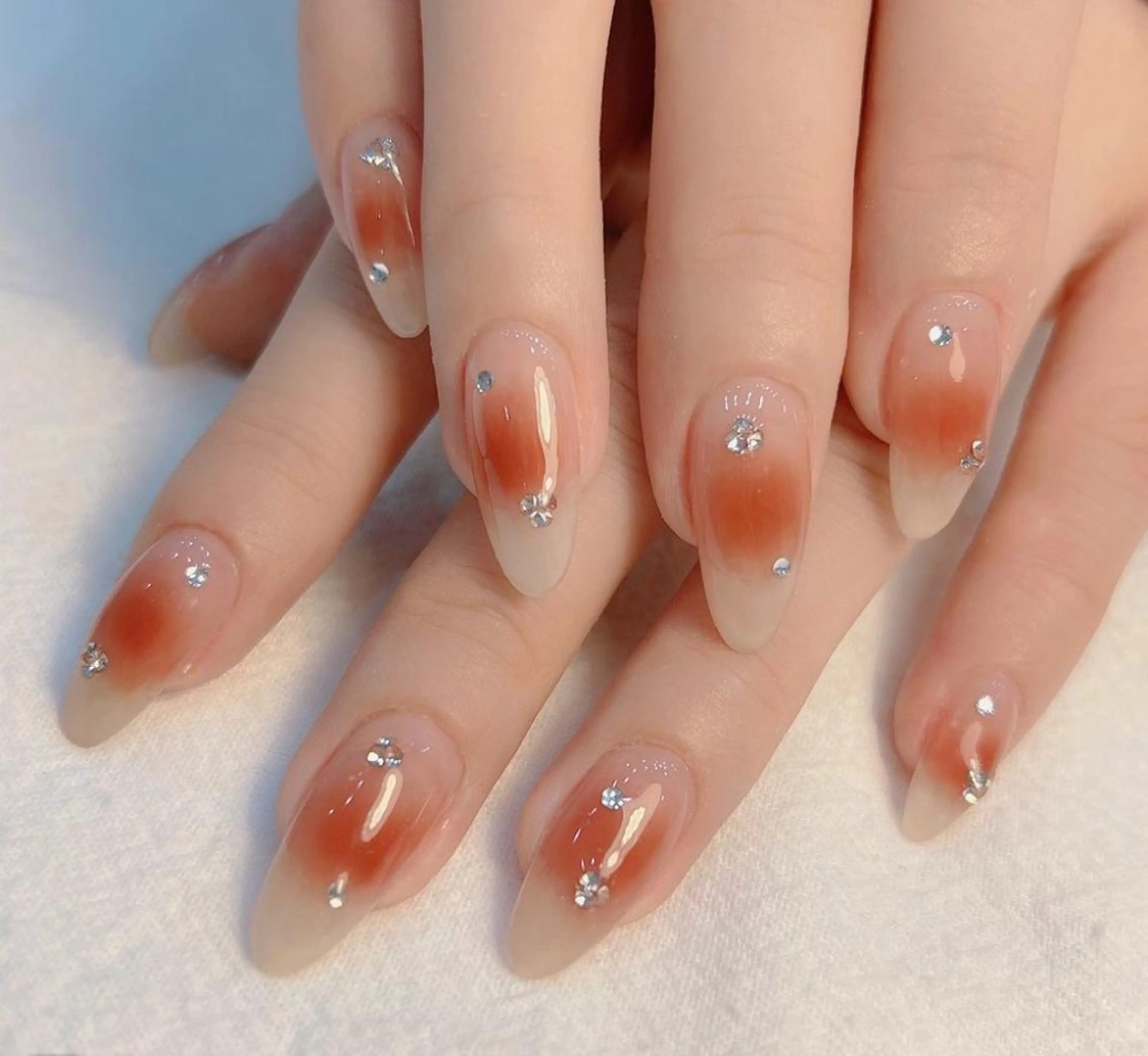 🦋大人気春ネイル🦋チークネイル💅オフ込み♪の写真