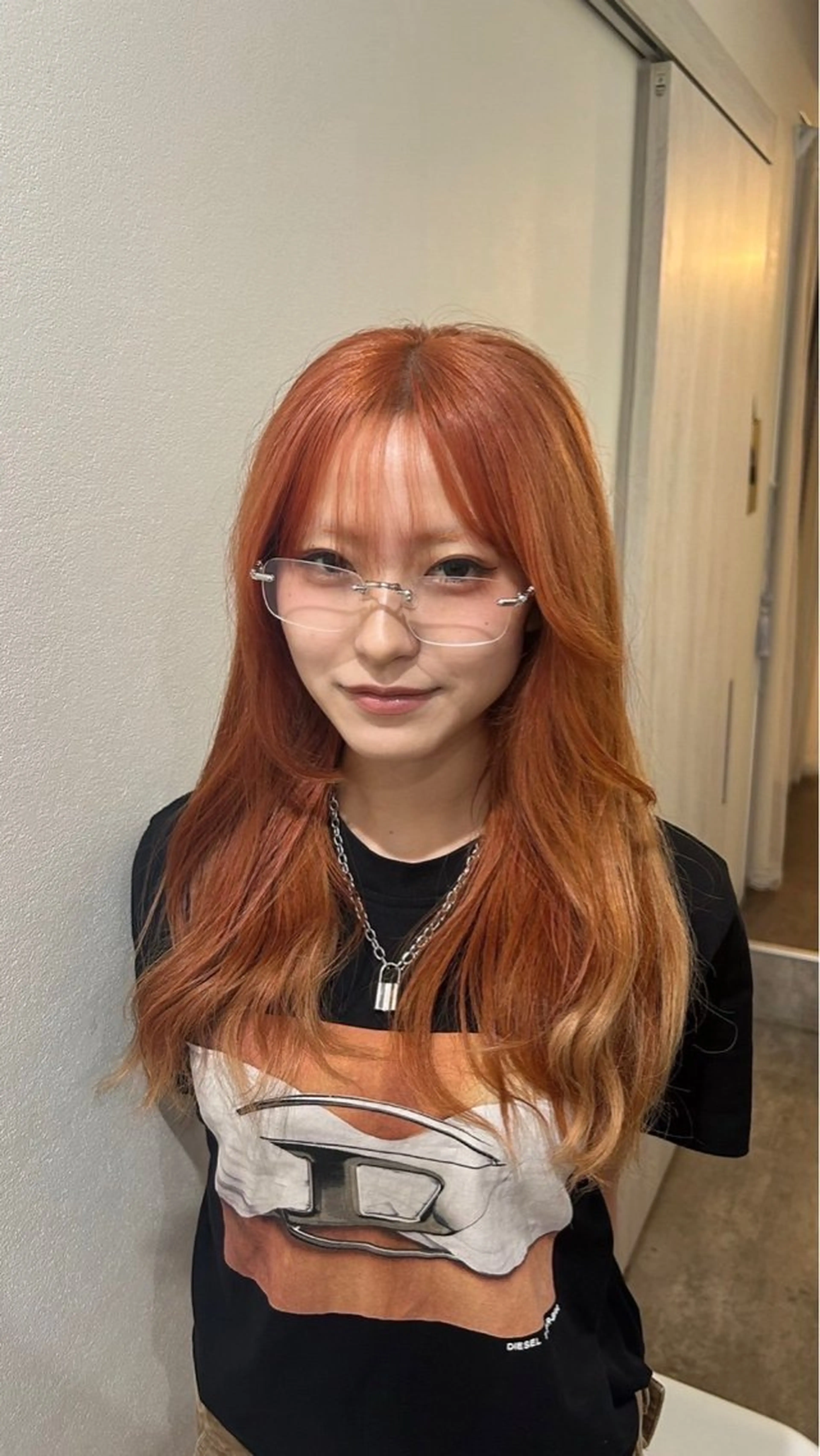 カラー ヘアカラー ユイ コハルのヘアスタイル