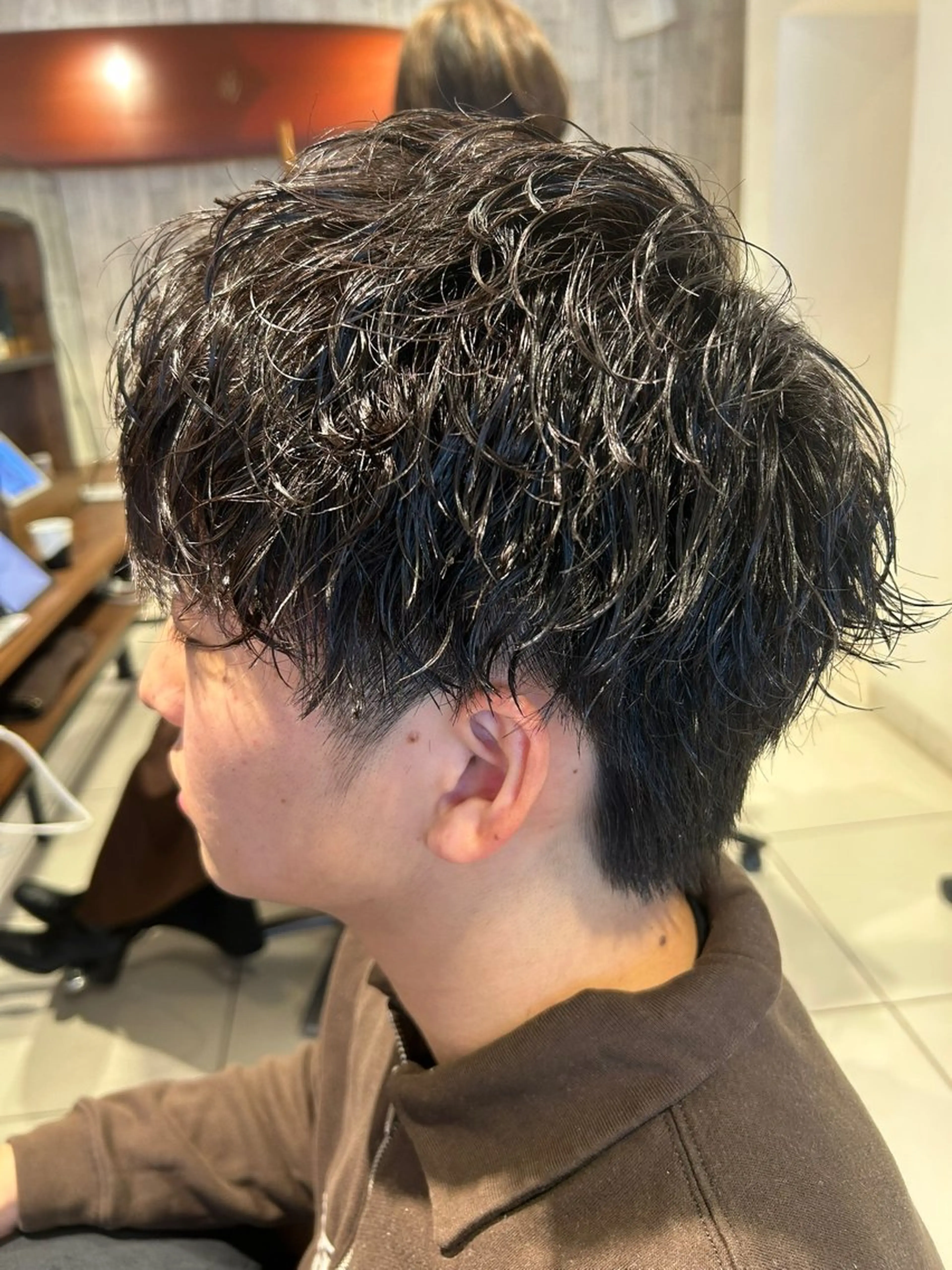 パーマ ニュアンスパーマ 深田 幸暉のヘアスタイル