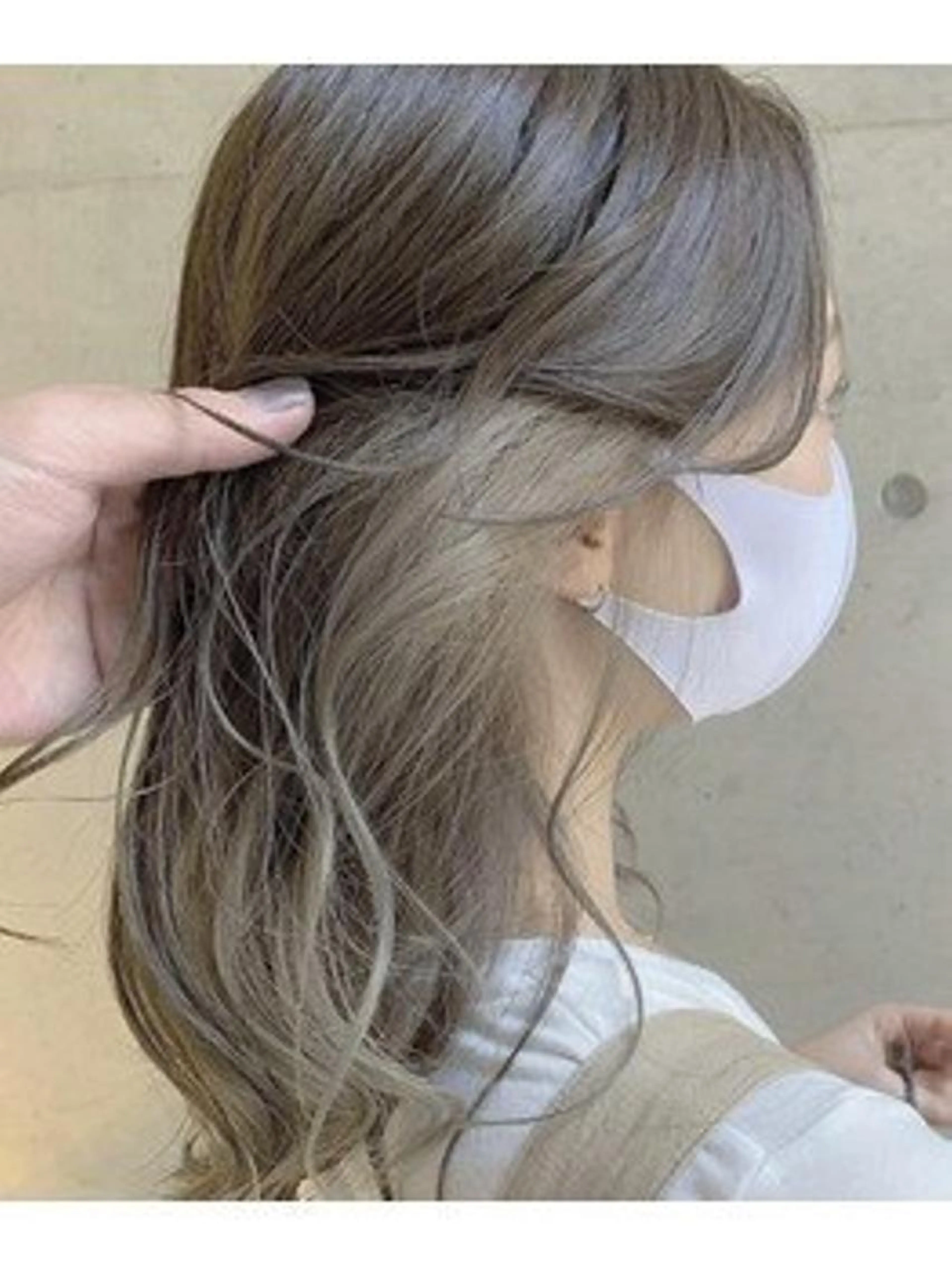 【いつもとは違う】似合わせカット＋うる艶カラー＋イヤリングカラー￥13750の写真