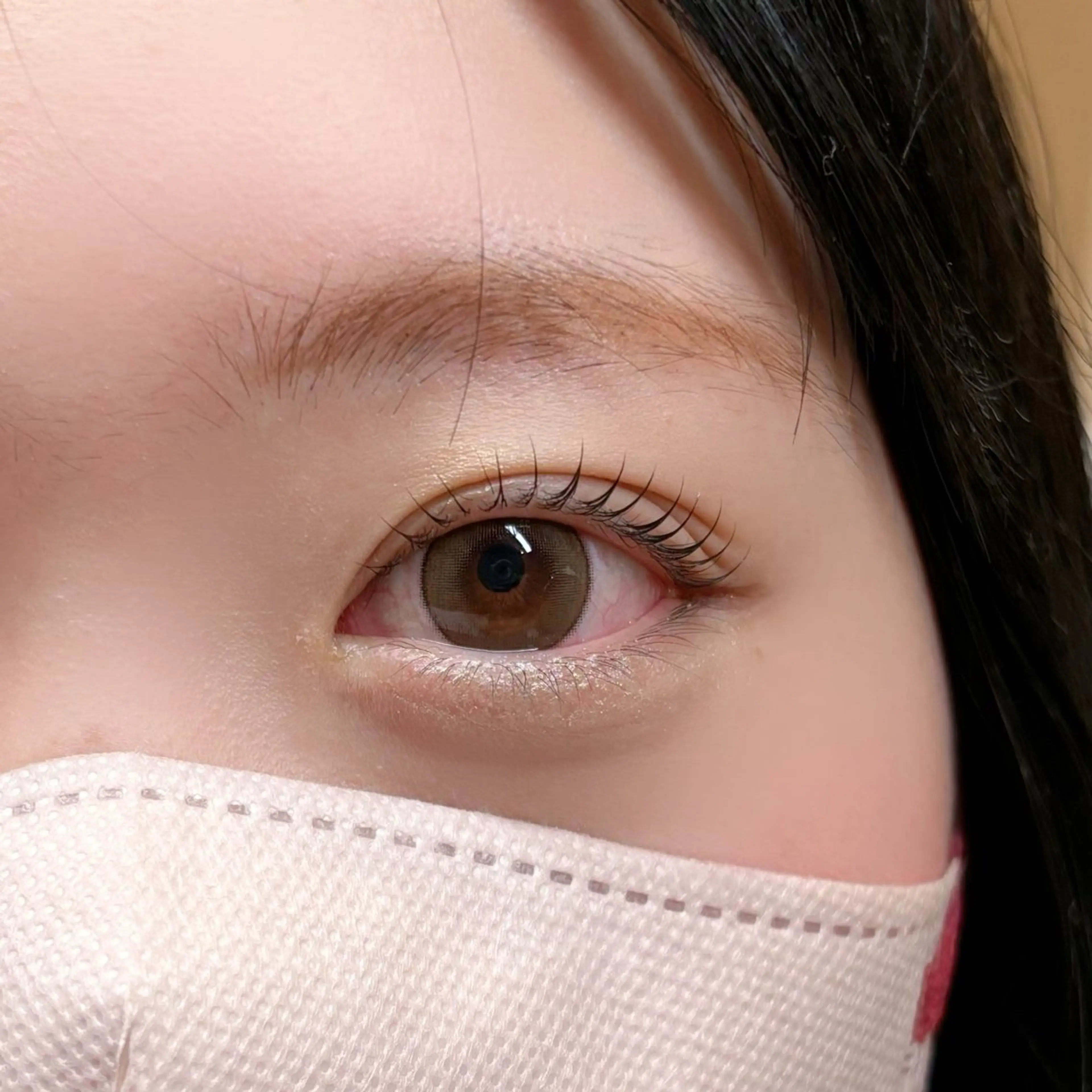 【平日限定】🎀美まつげパーマ🎀中間から毛先にカールをつけるデザイン！＋￥1500で立ち上げ可能の写真