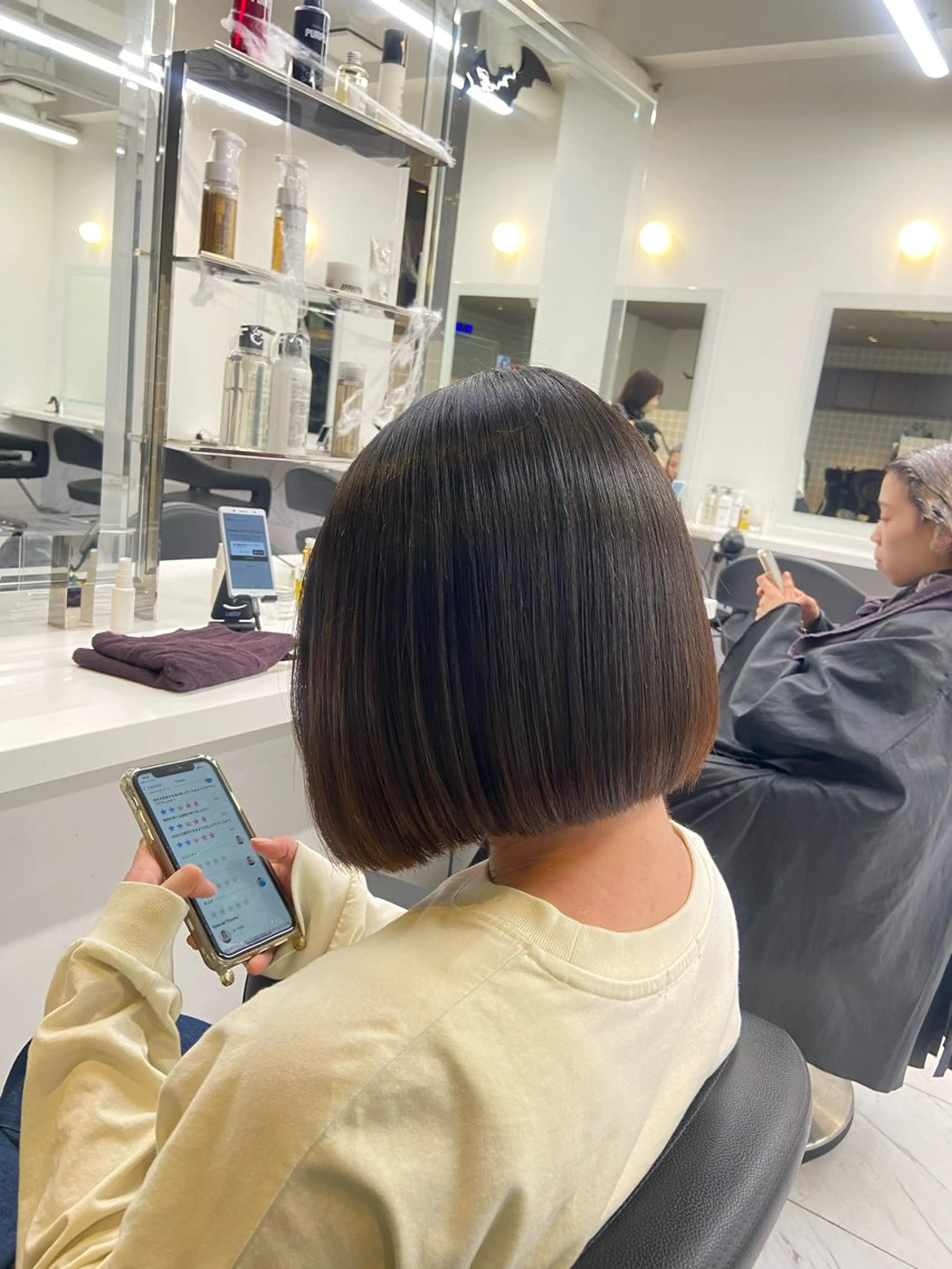 ショート カラー ヘアアレンジ Over hair_ misakiのヘアスタイル