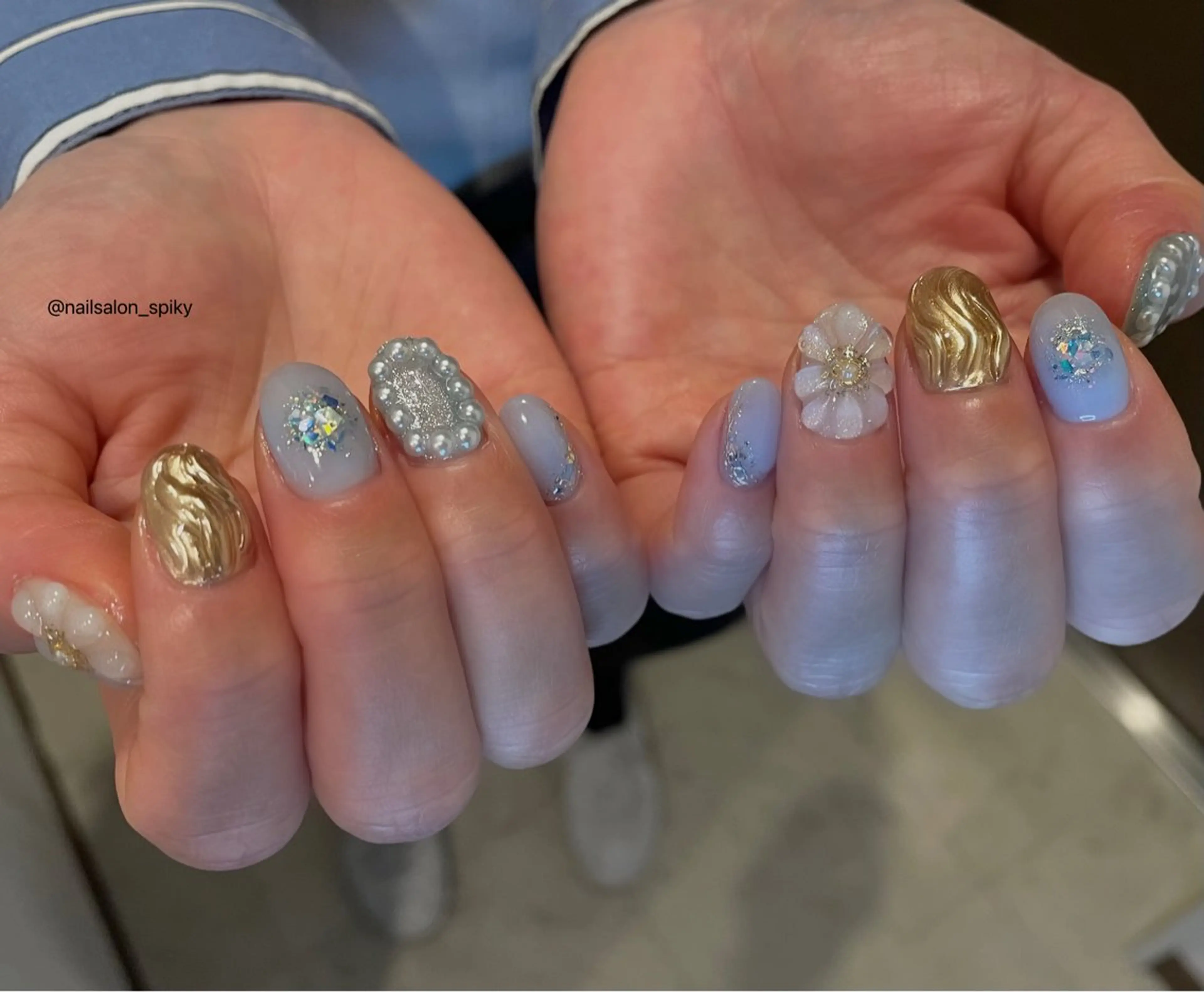 ネイル Spiky とうげ ふうかのネイルデザイン